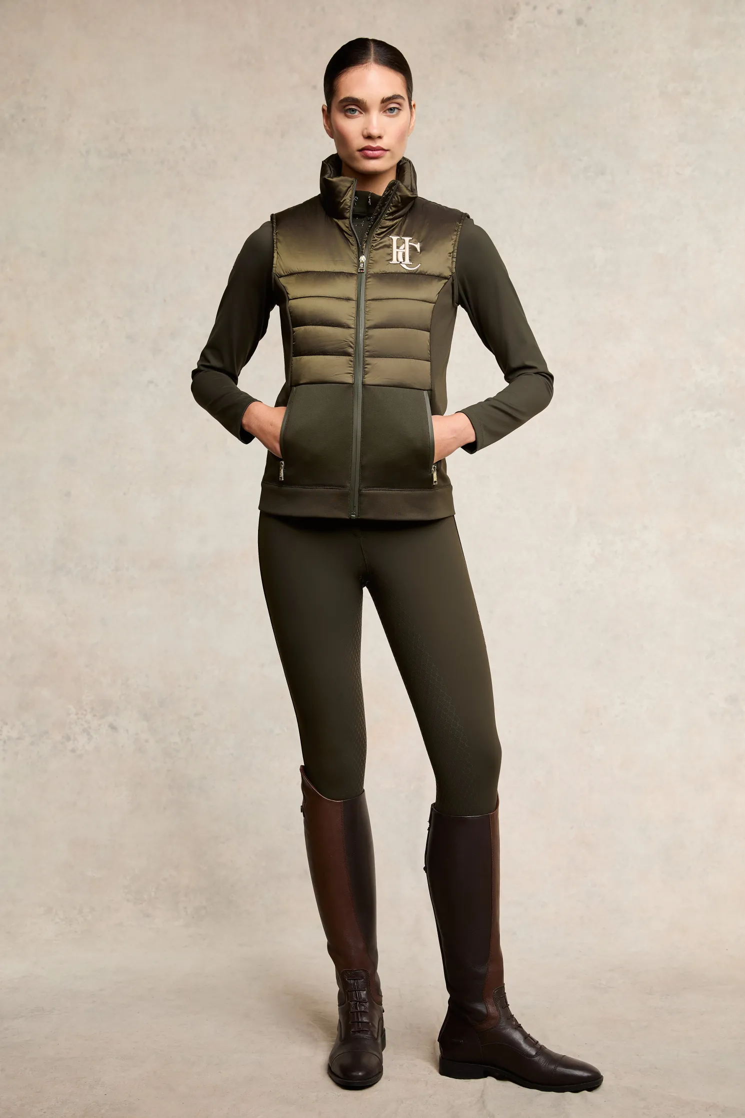 Hybrid Gilet (Khaki)