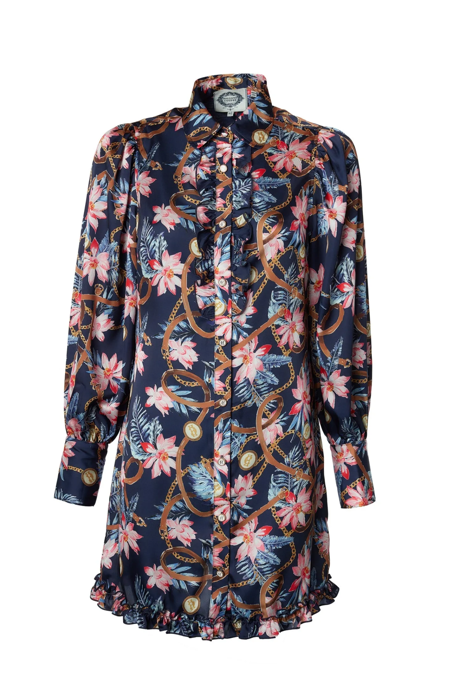 Isla Mini Dress (Seychelles Navy)