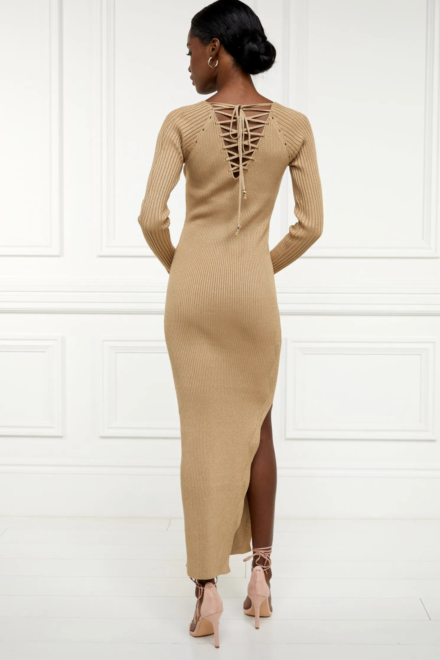 Jessica Maxi Dress (Gold)