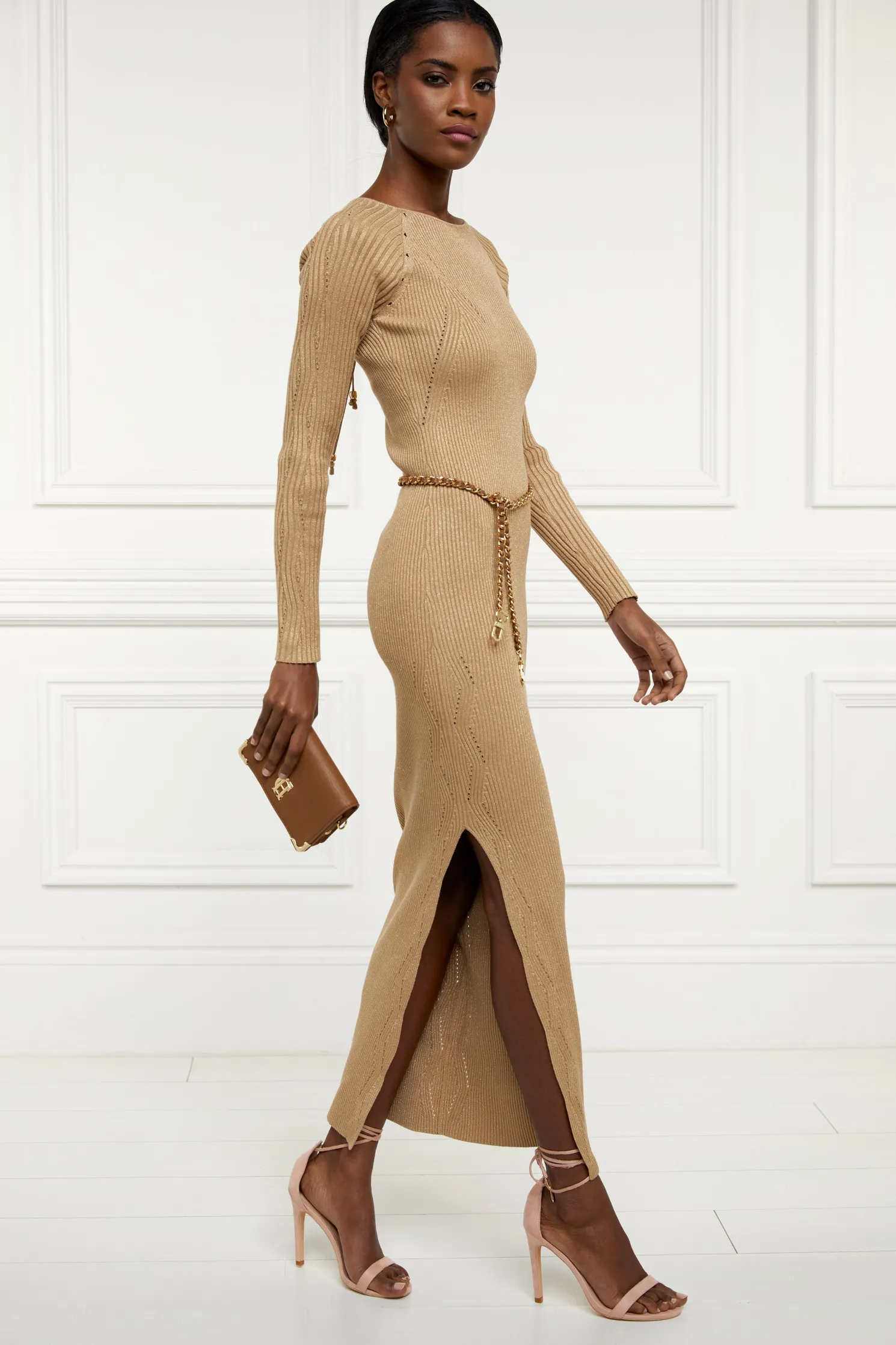 Jessica Maxi Dress (Gold)