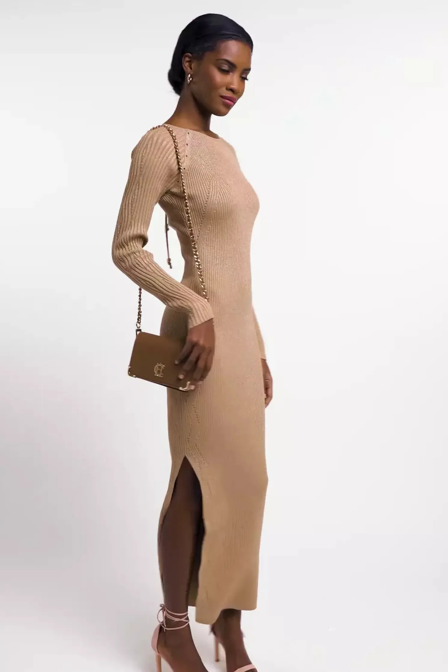 Jessica Maxi Dress (Gold)