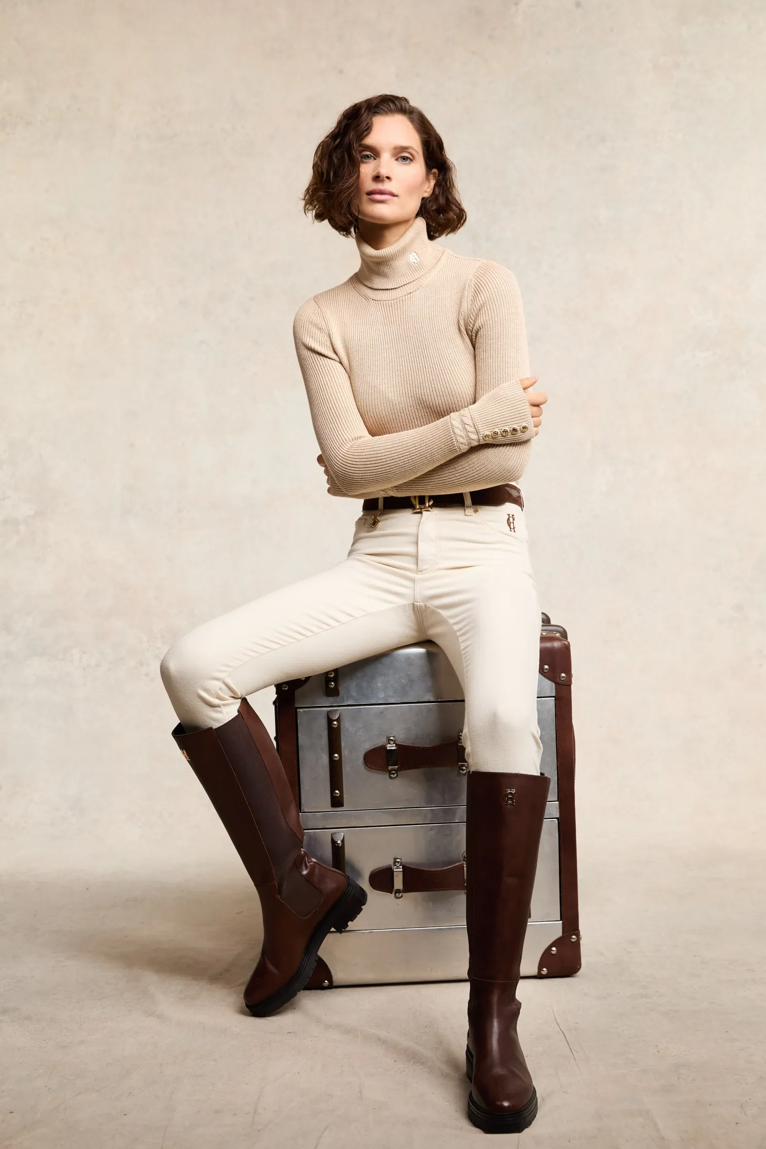 Jodhpur Jean (Oatmeal)