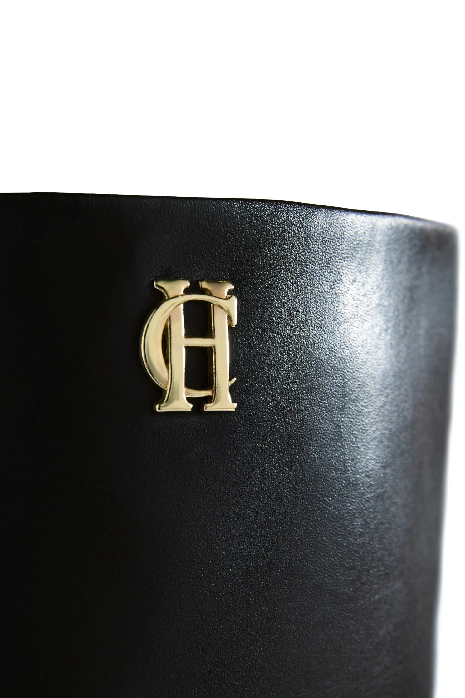 Kensington Knee Boot (Black Leather)