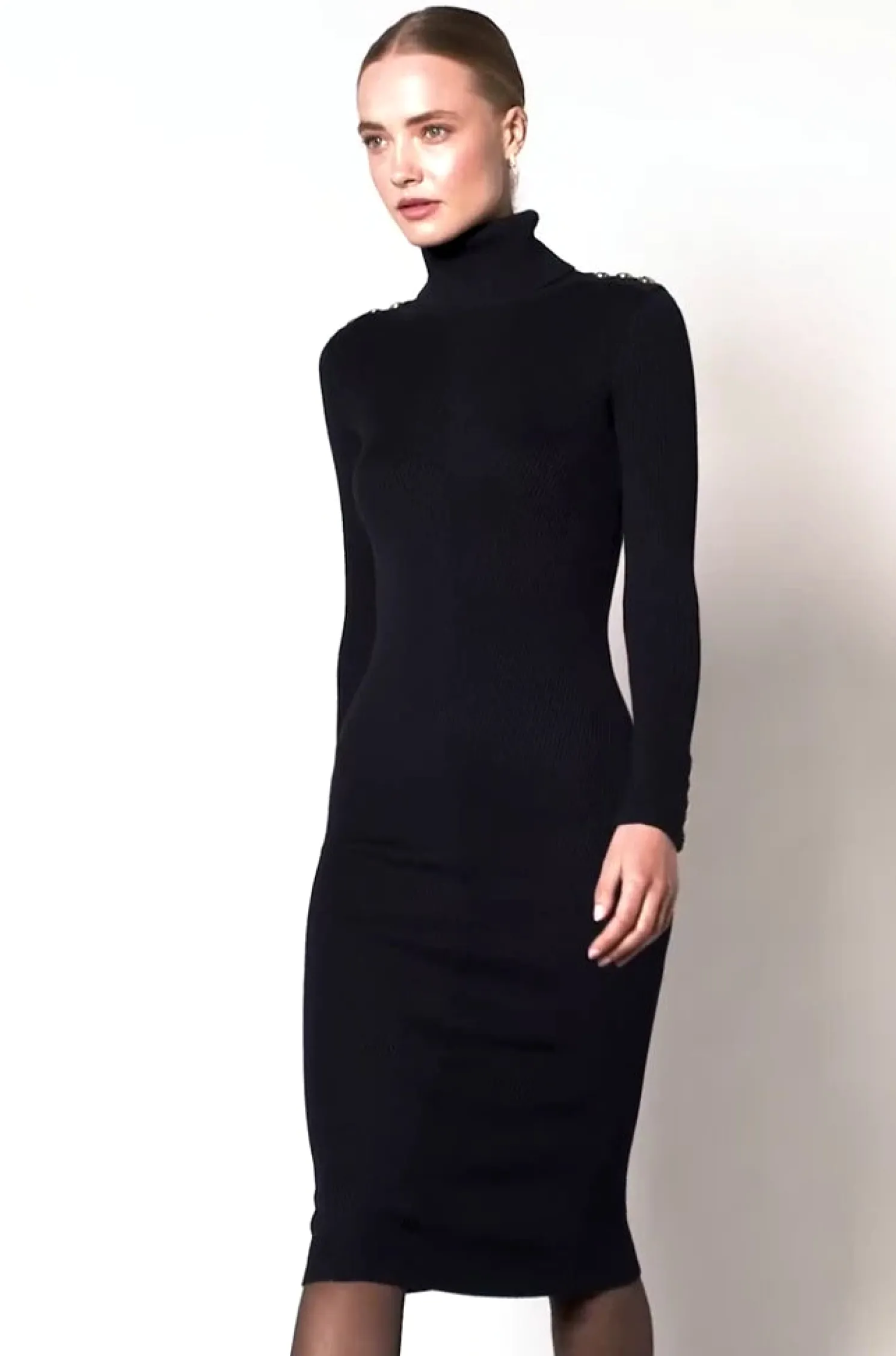 Kensington Midi Jumper Dress (Ink Navy)