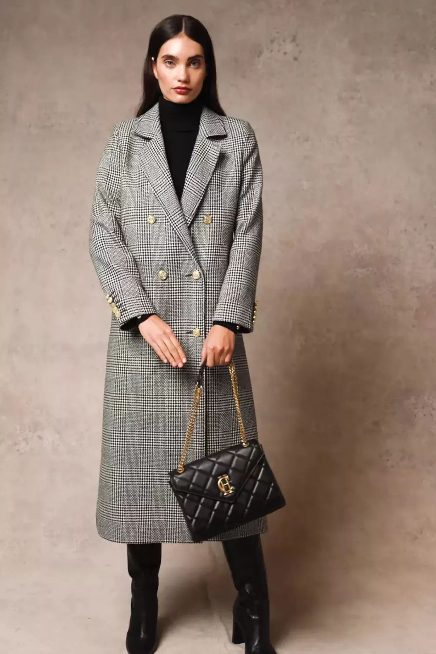 Kensington Mini Dress (Black)