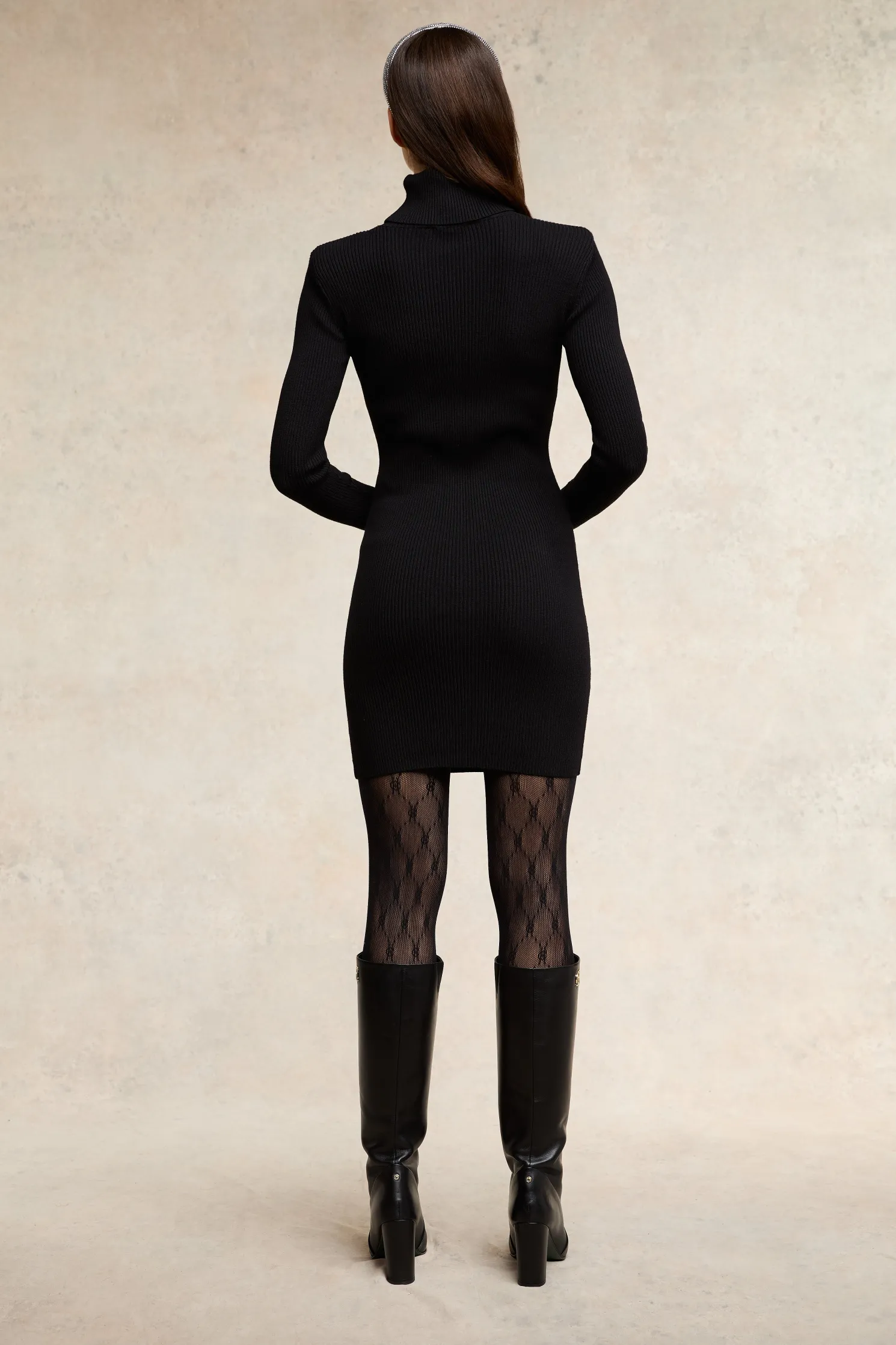 Kensington Mini Dress (Black)