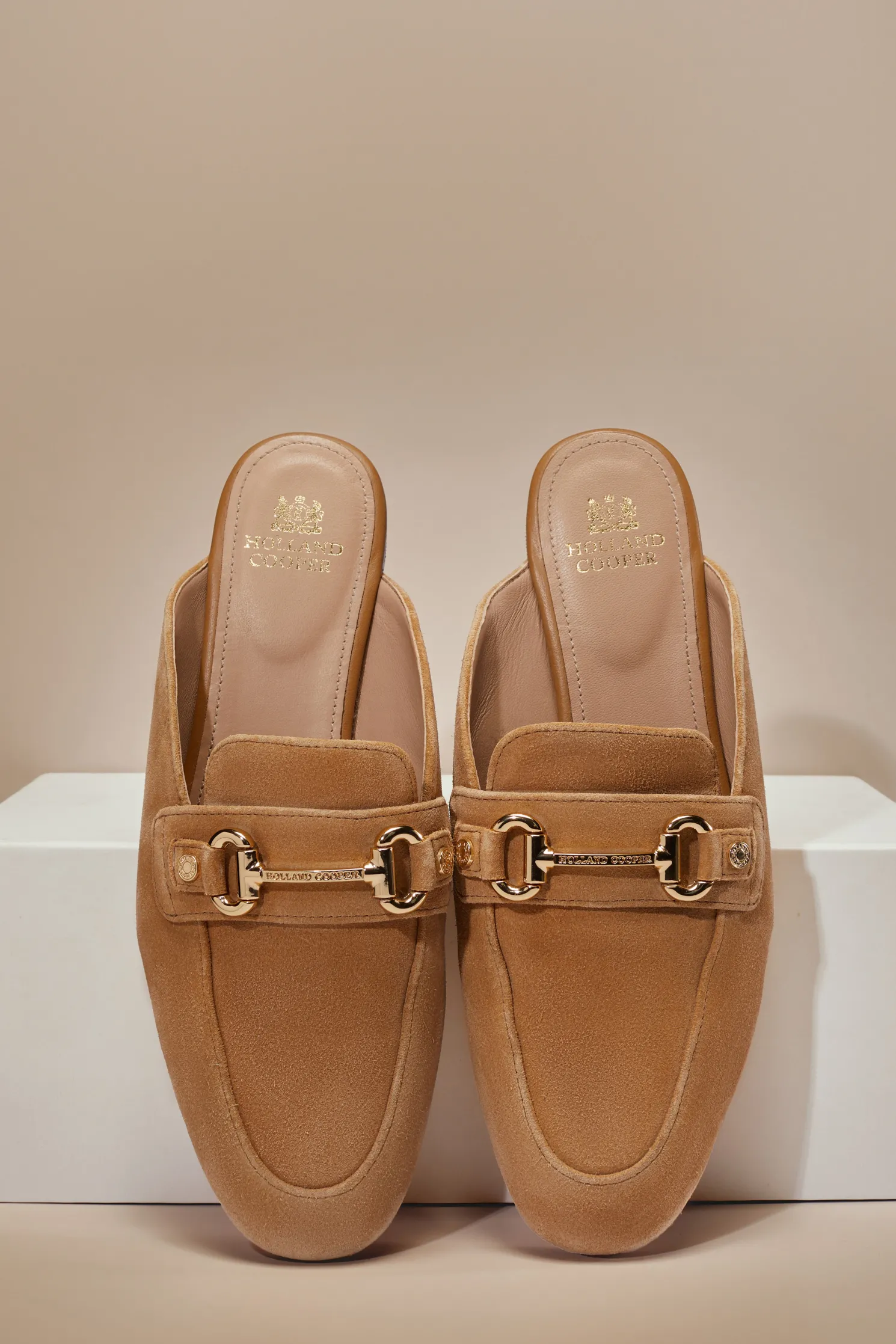 Kingston Horse Bit Loafer (Tan Suede)