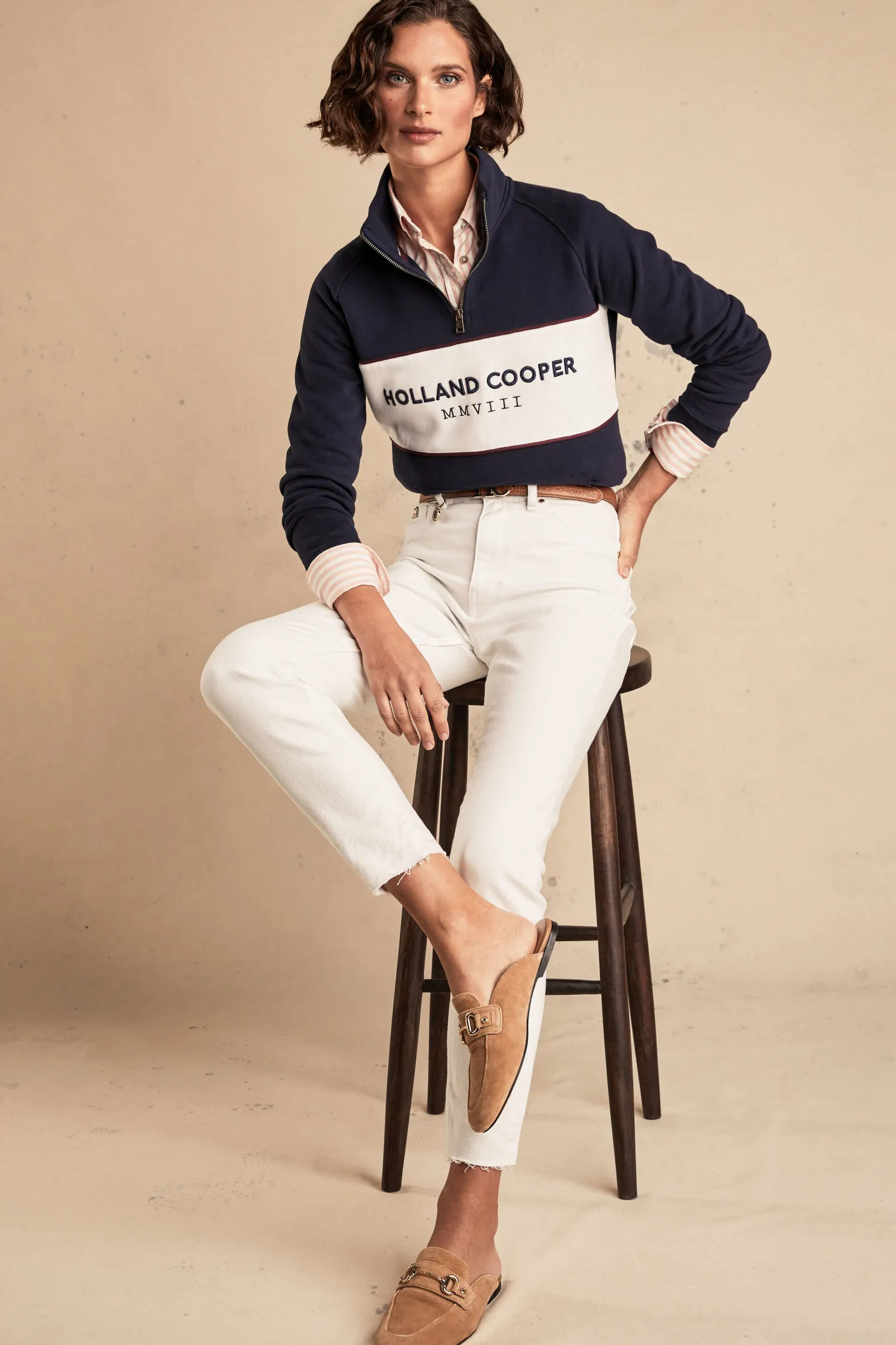 Kingston Horse Bit Loafer (Tan Suede)