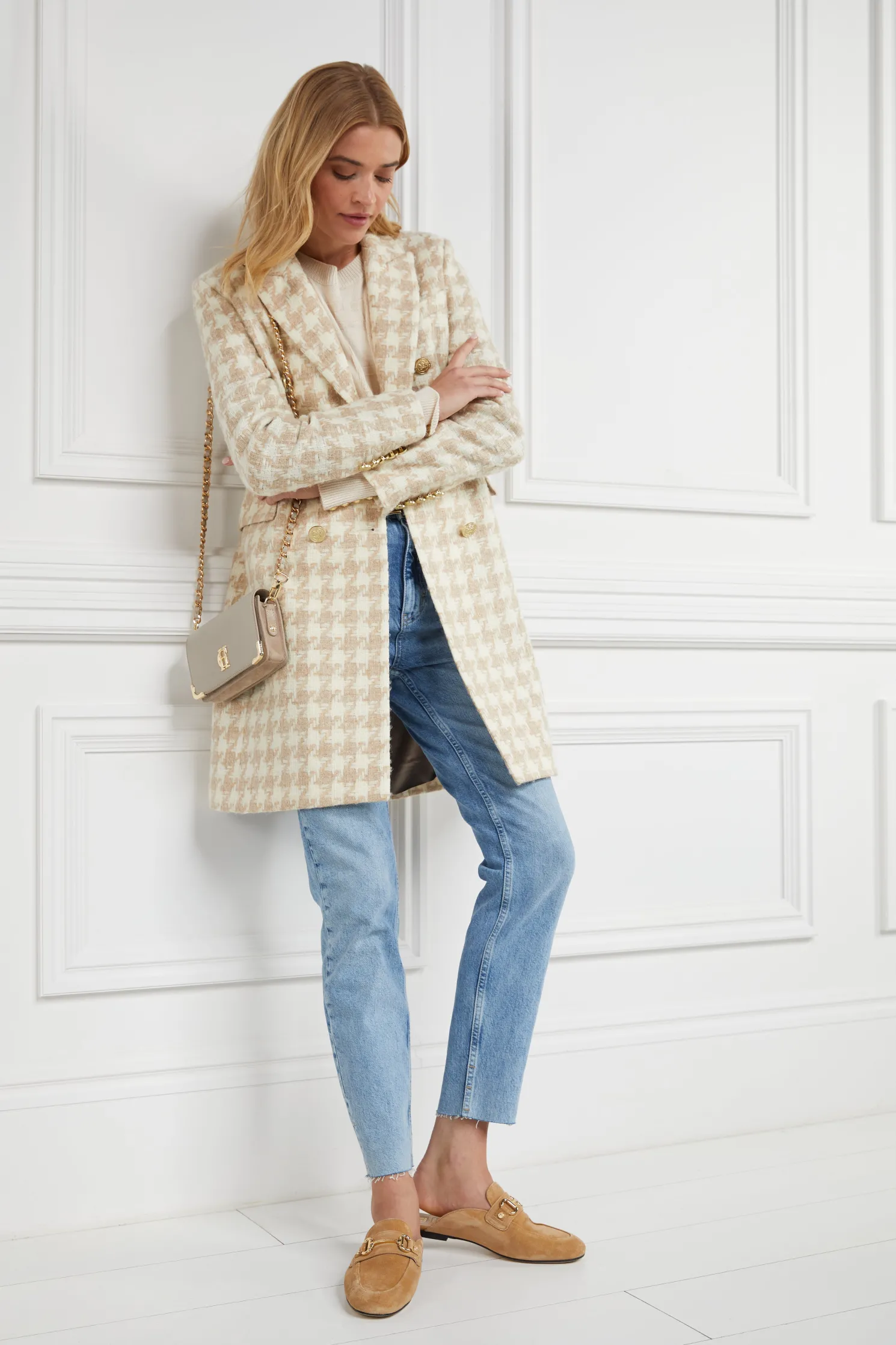 Kingston Horse Bit Loafer (Tan Suede)