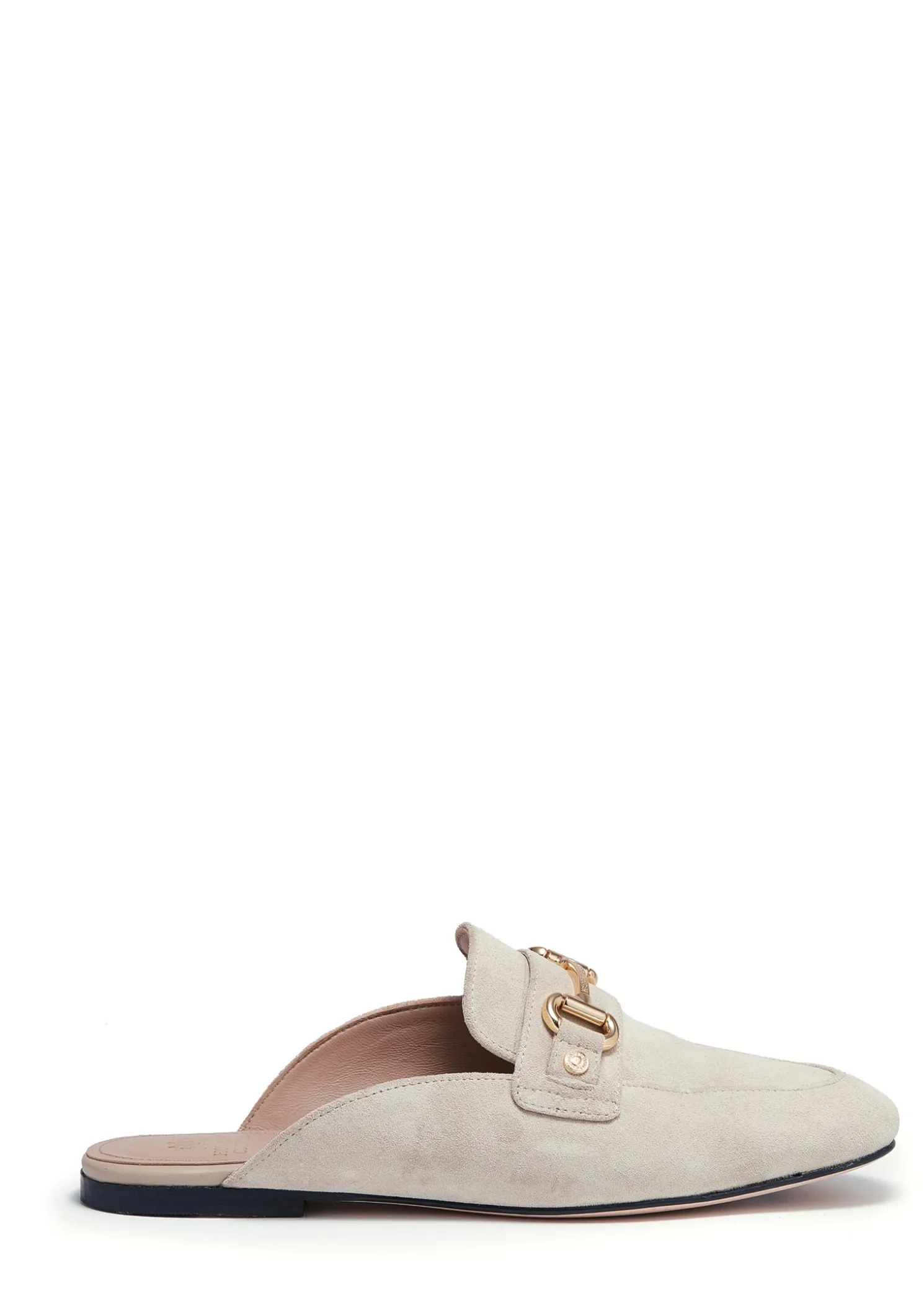 Kingston Horse Bit Loafer (Taupe Suede)