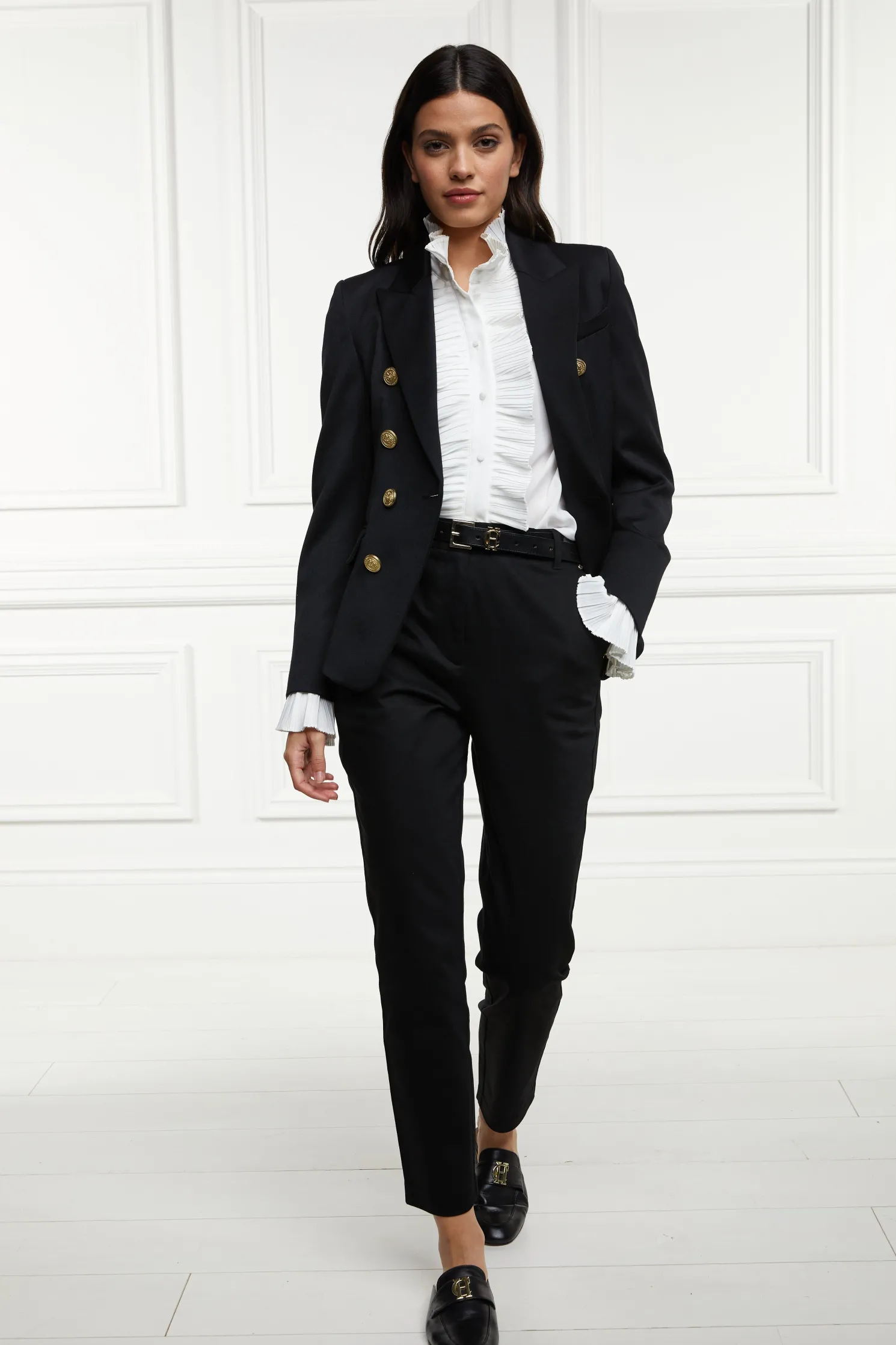 Knightsbridge Blazer (Black Barathea)