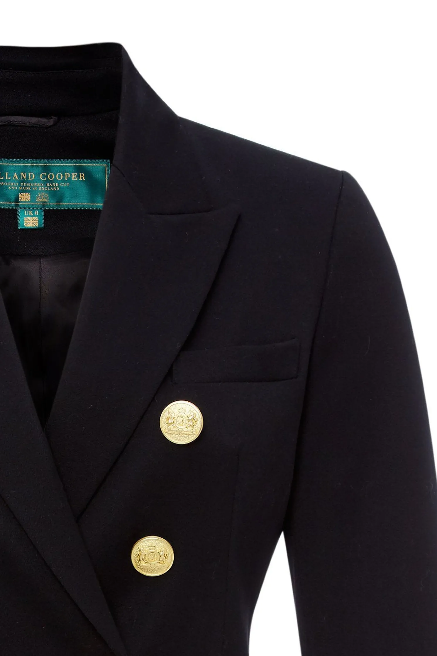 Knightsbridge Blazer (Black Barathea)