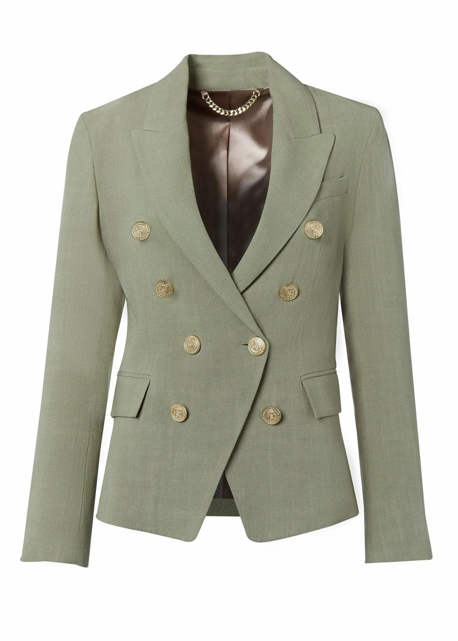 Knightsbridge Blazer (Sage Linen)