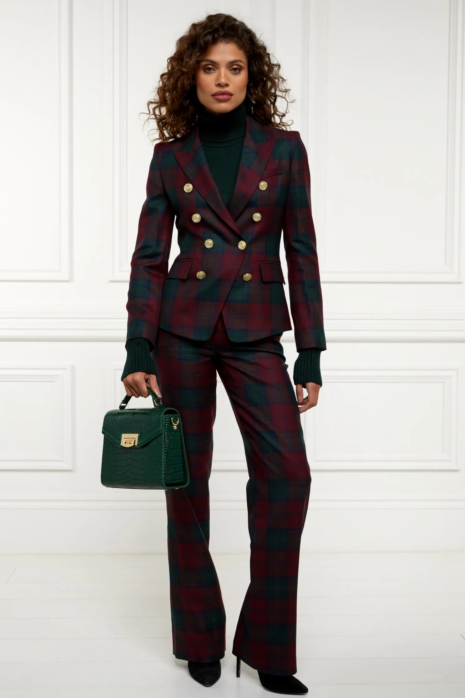 Knightsbridge Blazer (Mulberry Tartan)