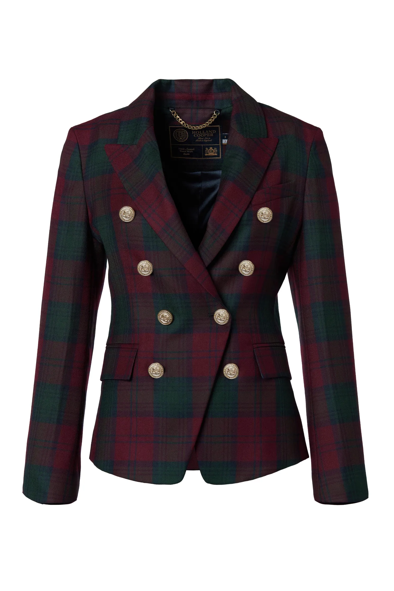 Knightsbridge Blazer (Mulberry Tartan)