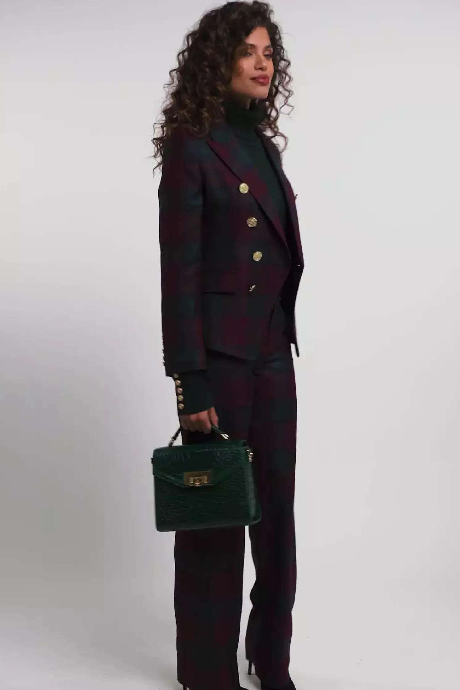 Knightsbridge Blazer (Mulberry Tartan)