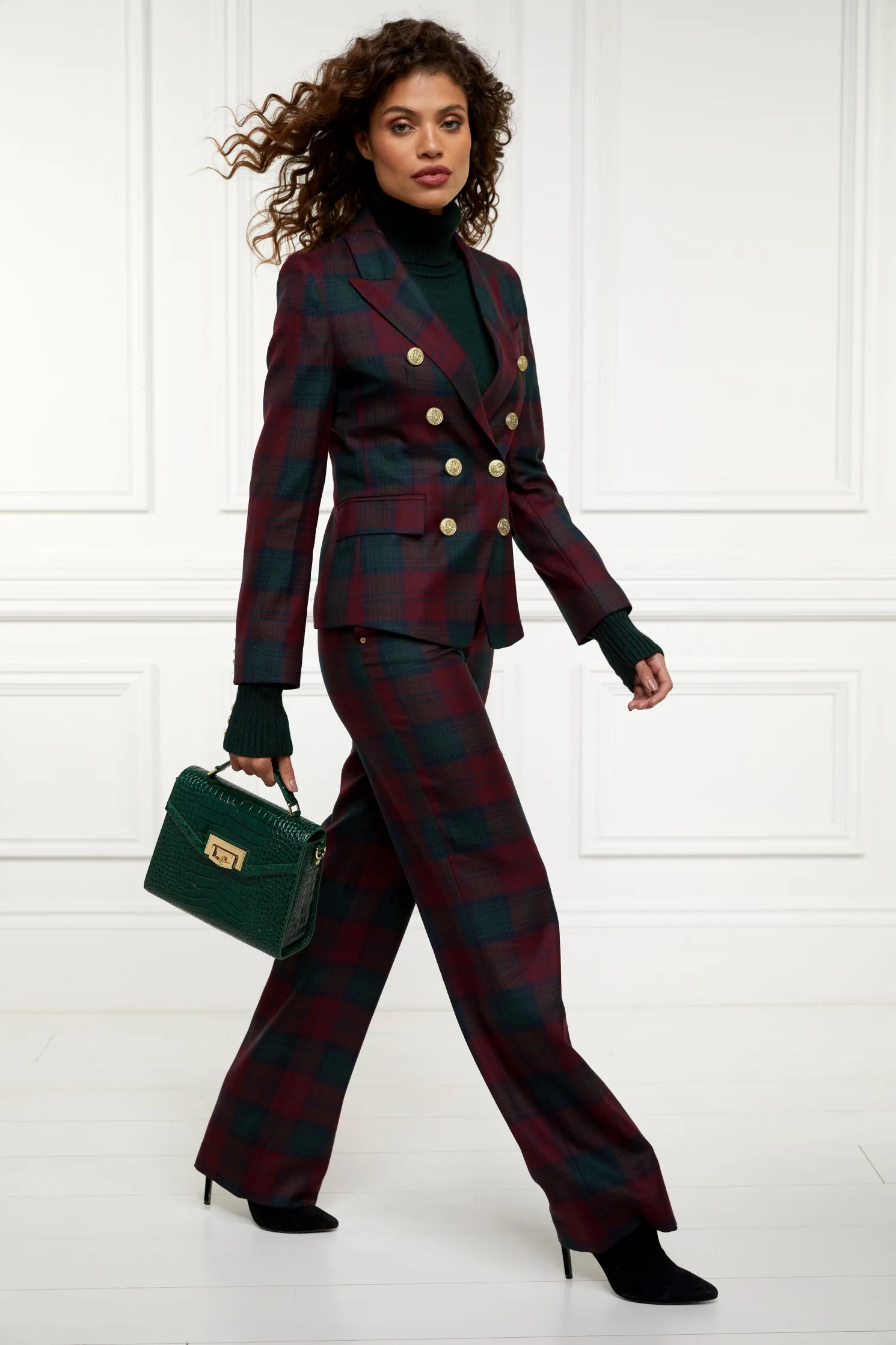 Knightsbridge Blazer (Mulberry Tartan)