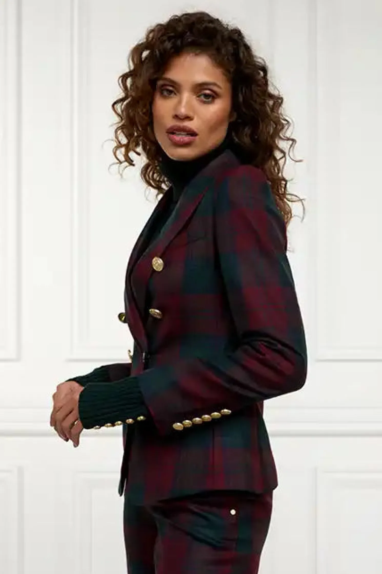 Knightsbridge Blazer (Mulberry Tartan)