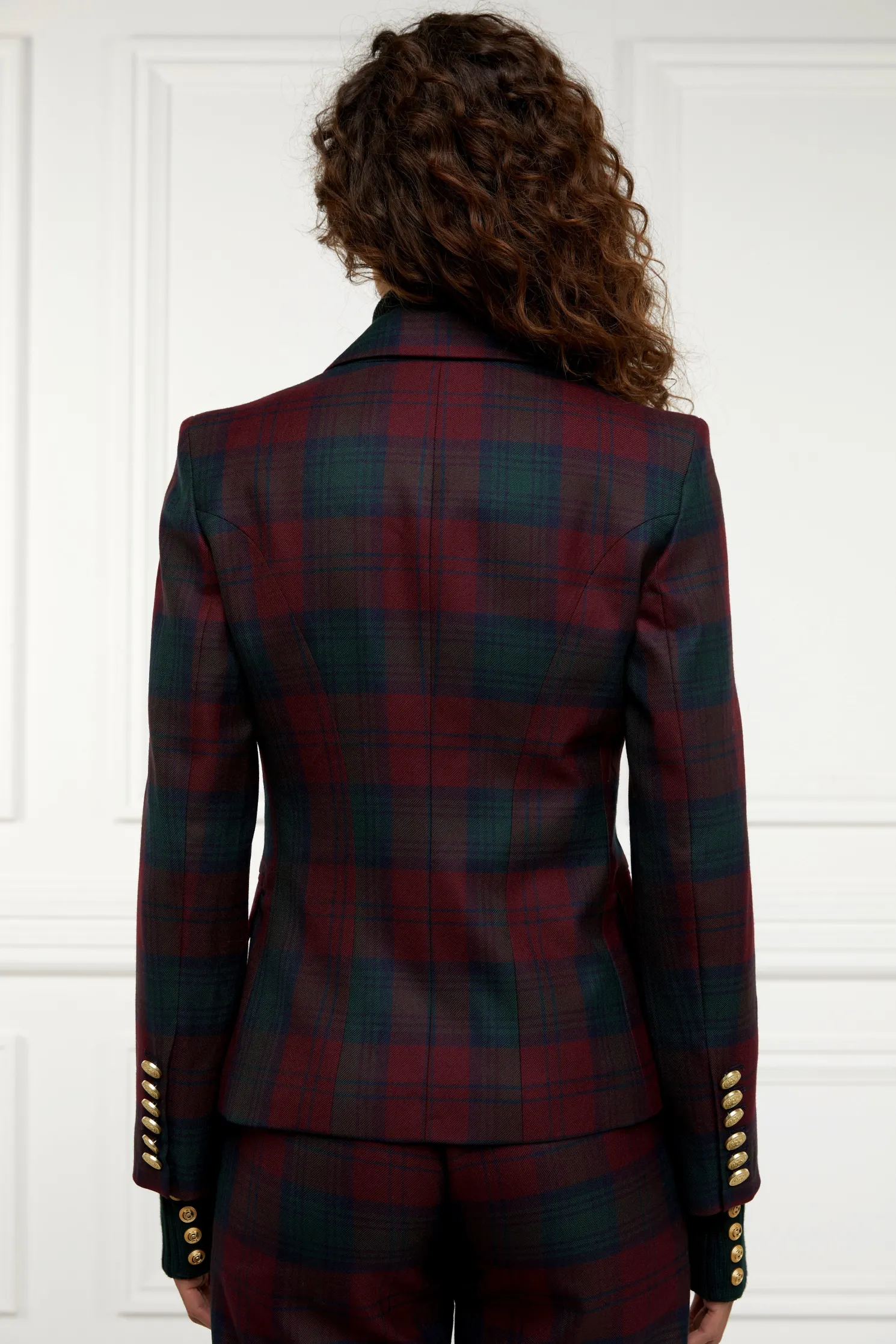 Knightsbridge Blazer (Mulberry Tartan)