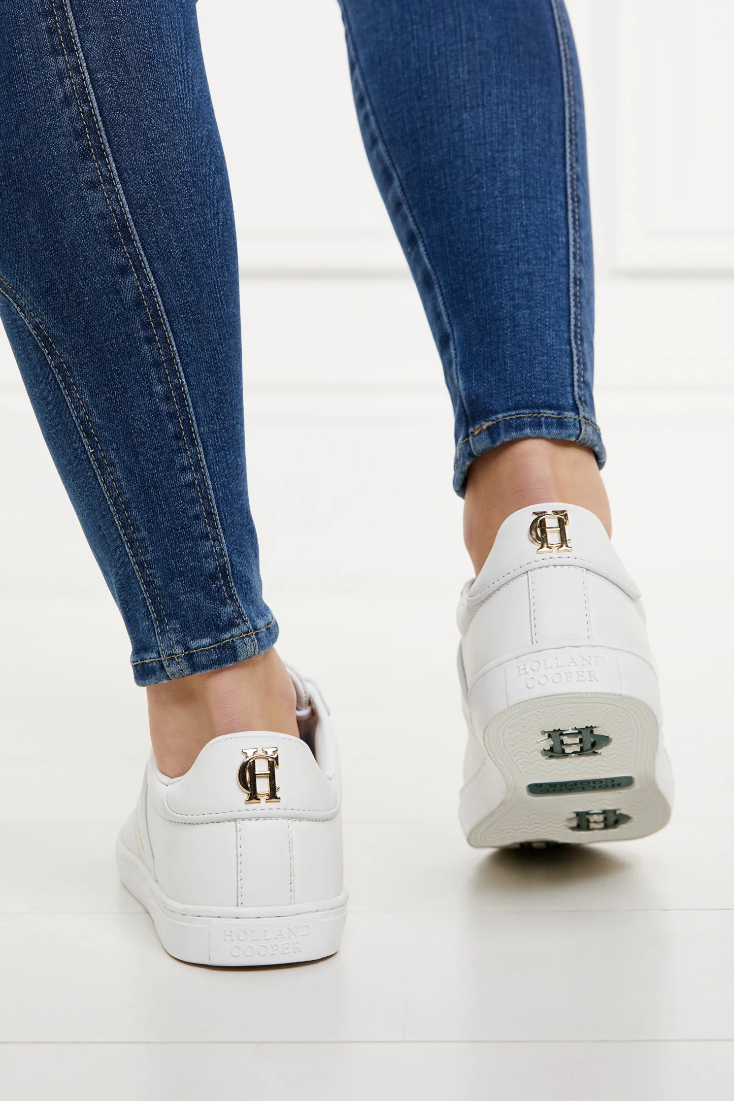 Knightsbridge Court Trainer (White)