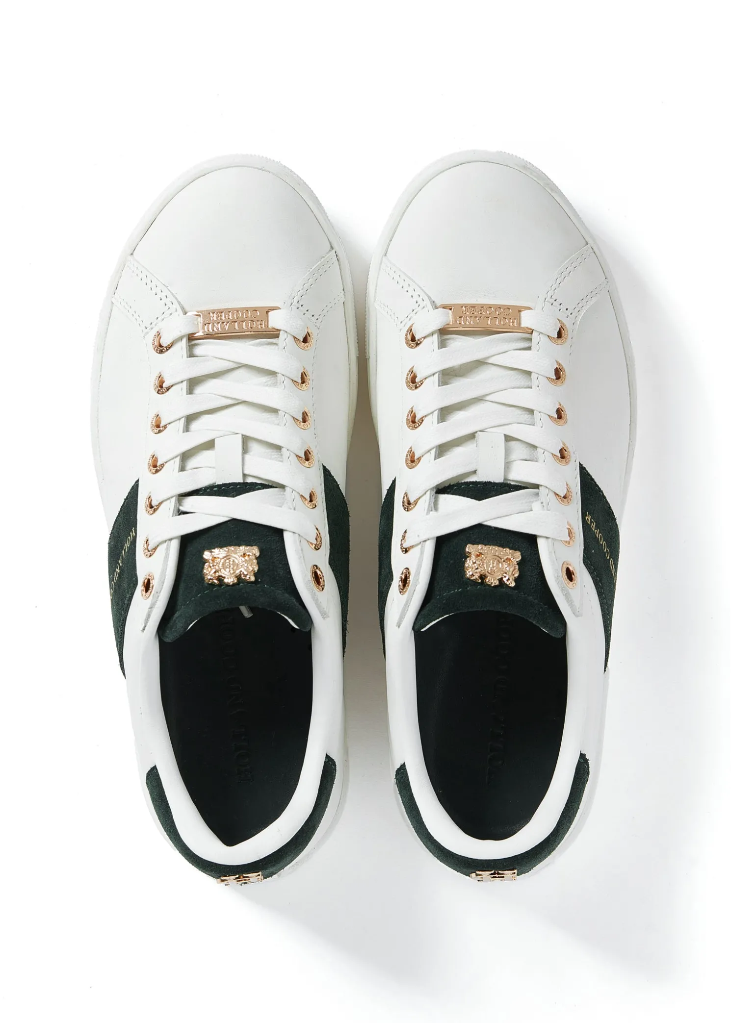 Knightsbridge Court Trainer (White Racing Green)