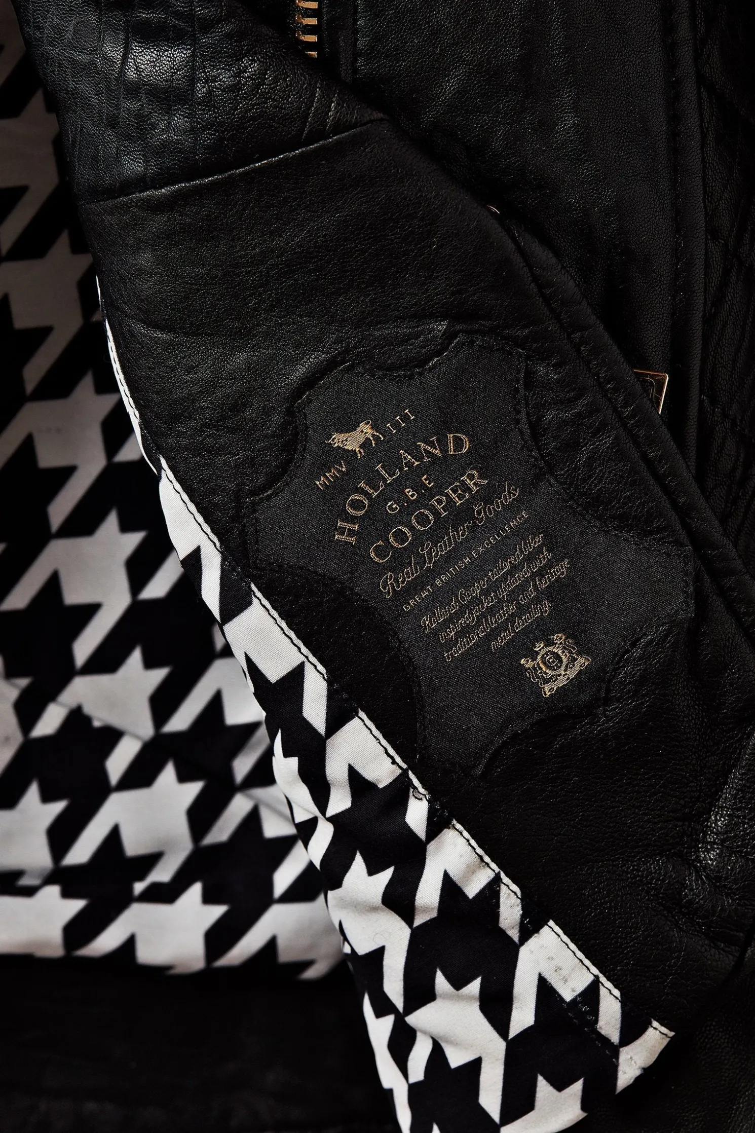 Leather Biker Jacket (Black)