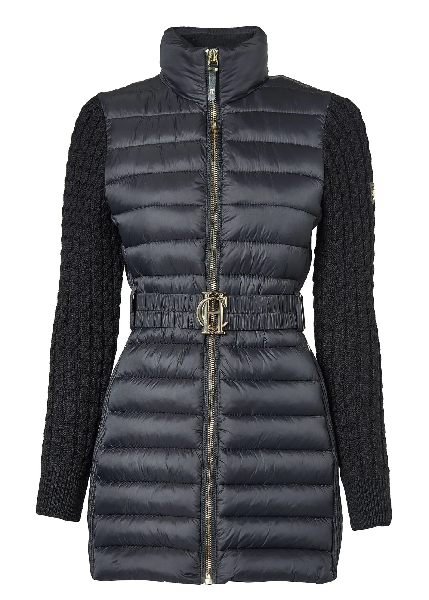 Linfold Hybrid Coat (Black)