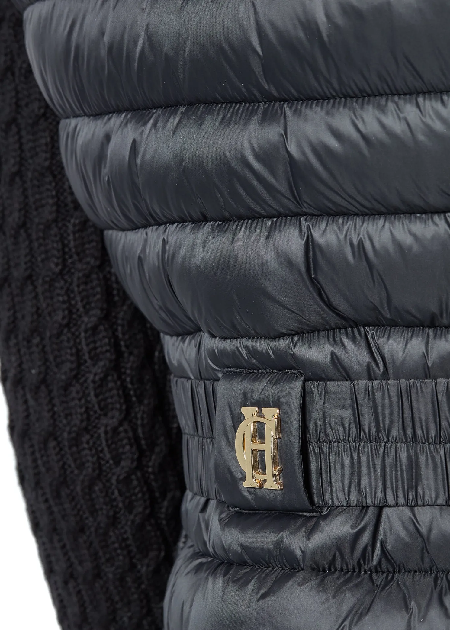 Linfold Hybrid Coat (Black)