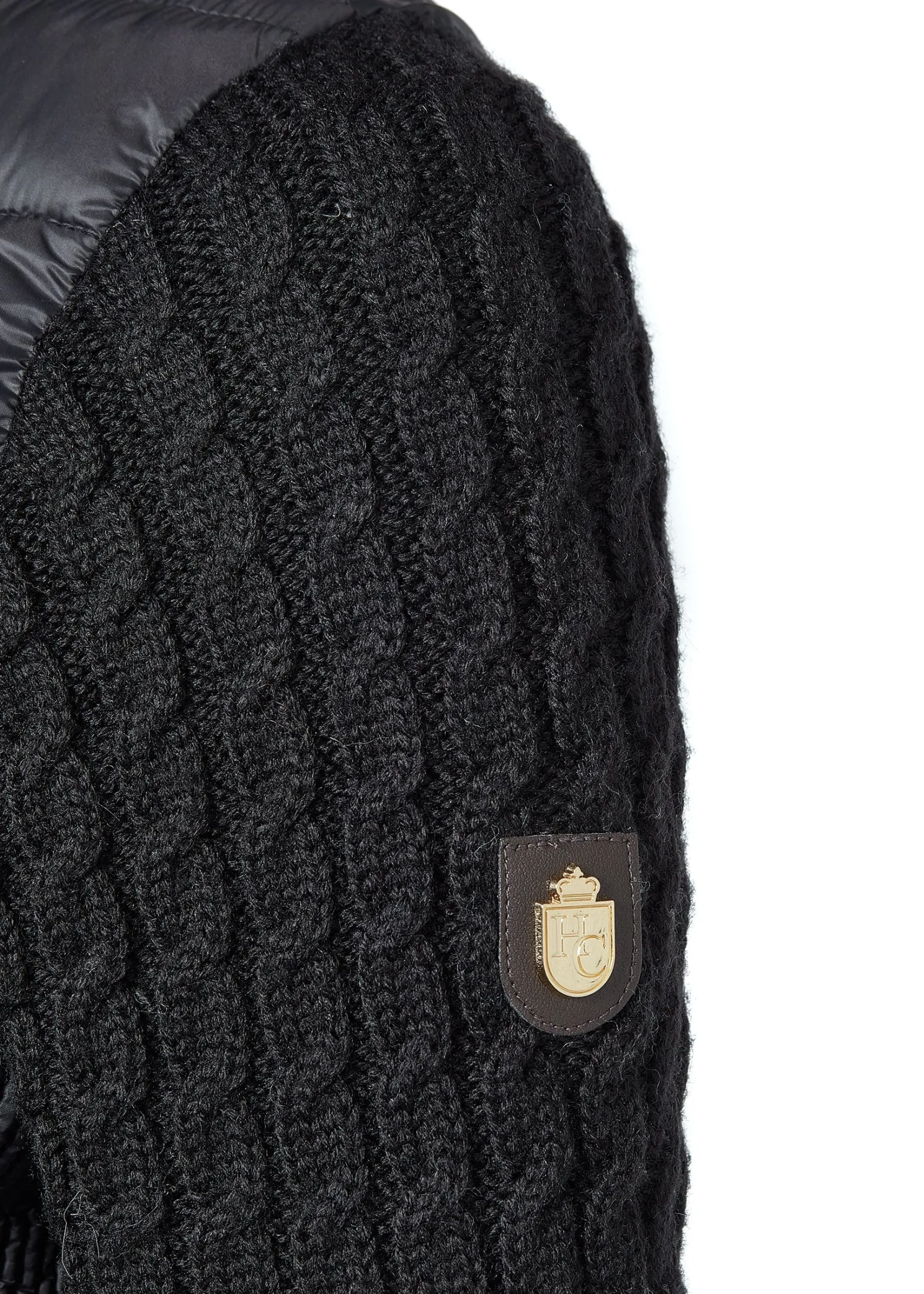 Linfold Hybrid Coat (Black)