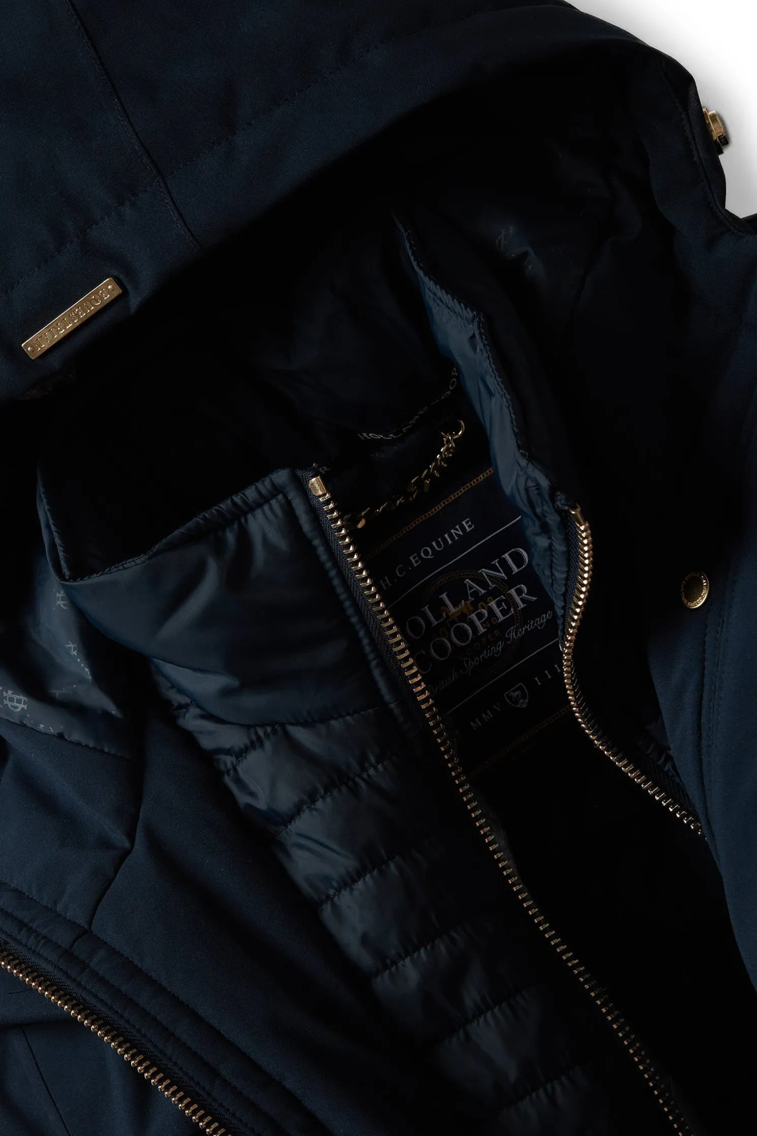 Longline Training Coat (Ink Navy)