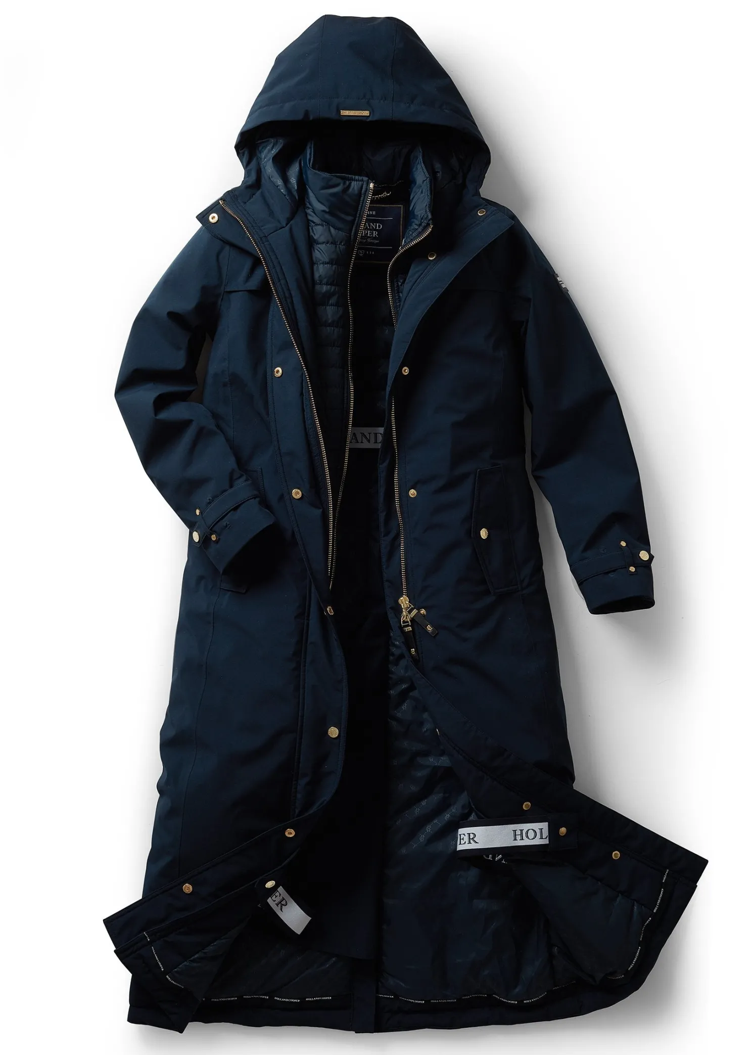 Longline Training Coat (Ink Navy)