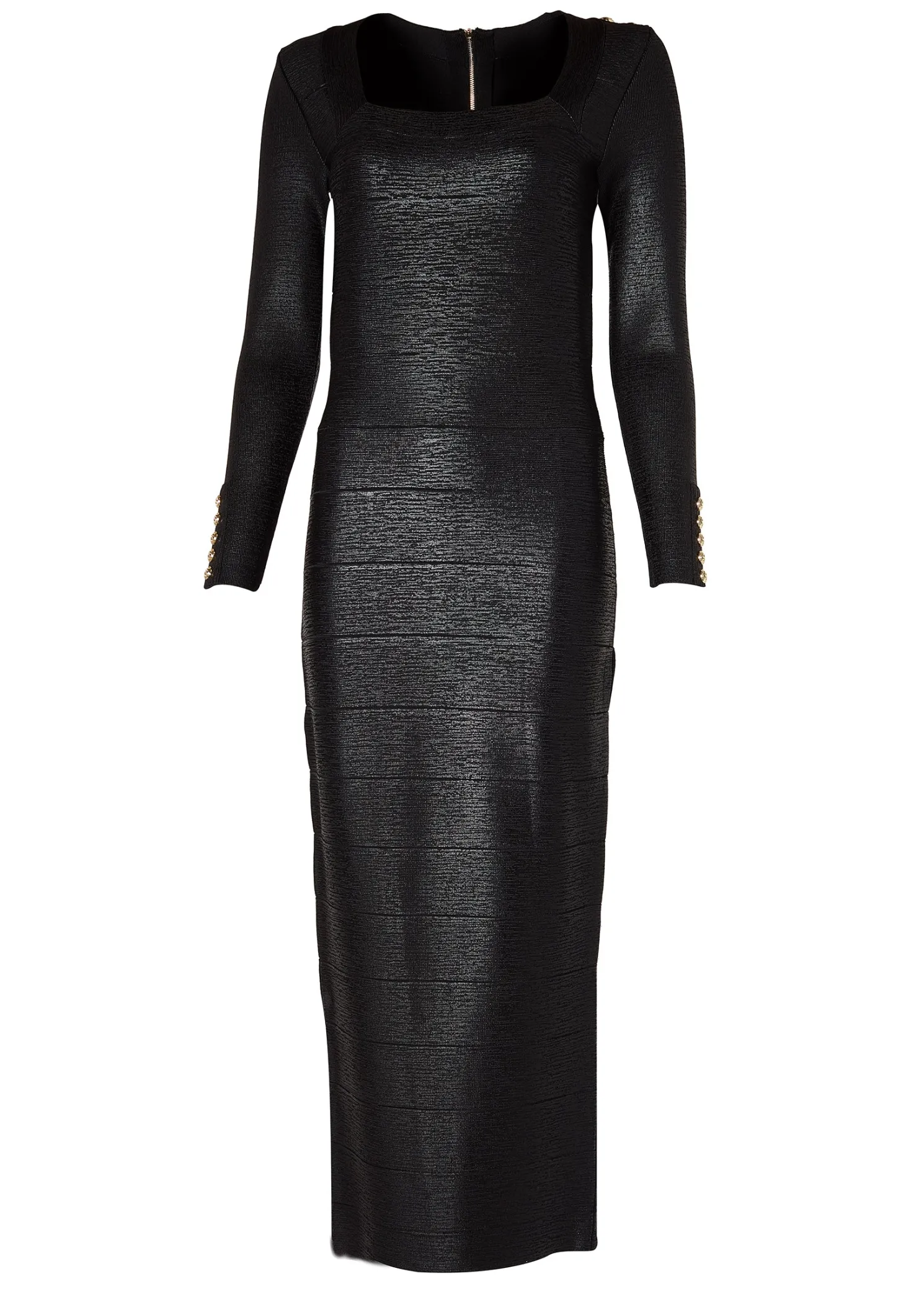 Lottie Bandage Dress (Black Foil)