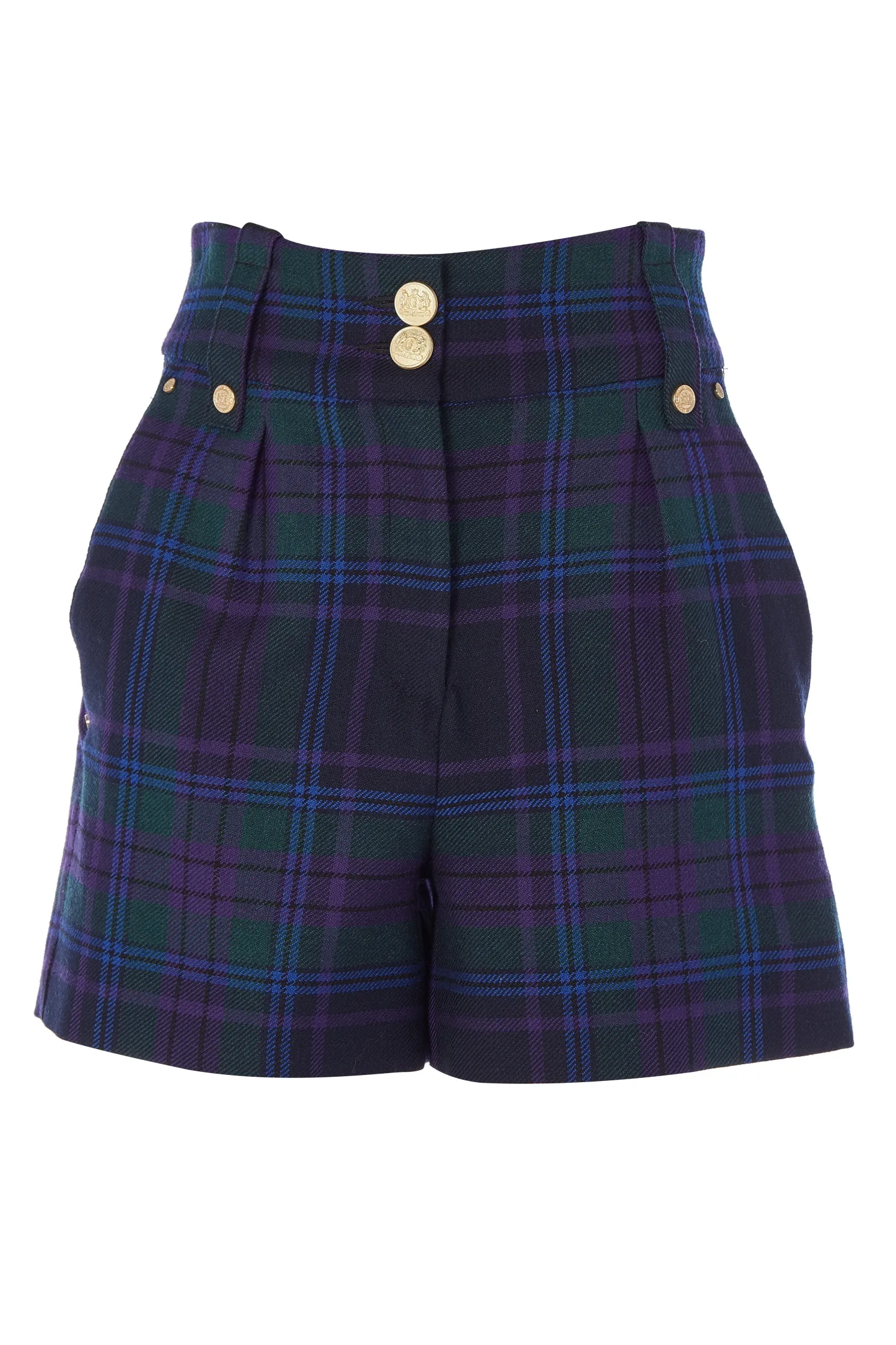 Luxe Tailored Short (Heather Tartan)