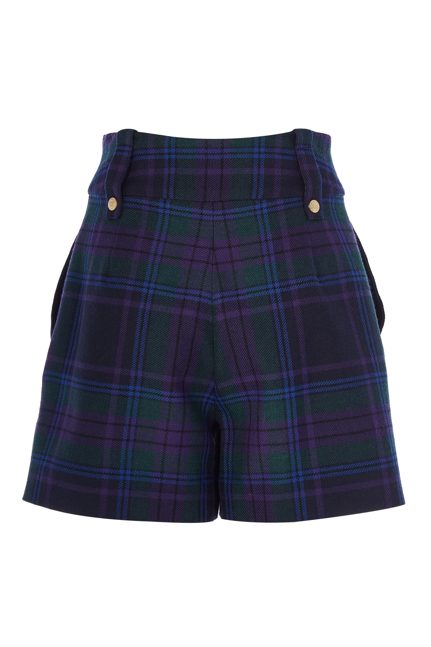 Luxe Tailored Short (Heather Tartan)