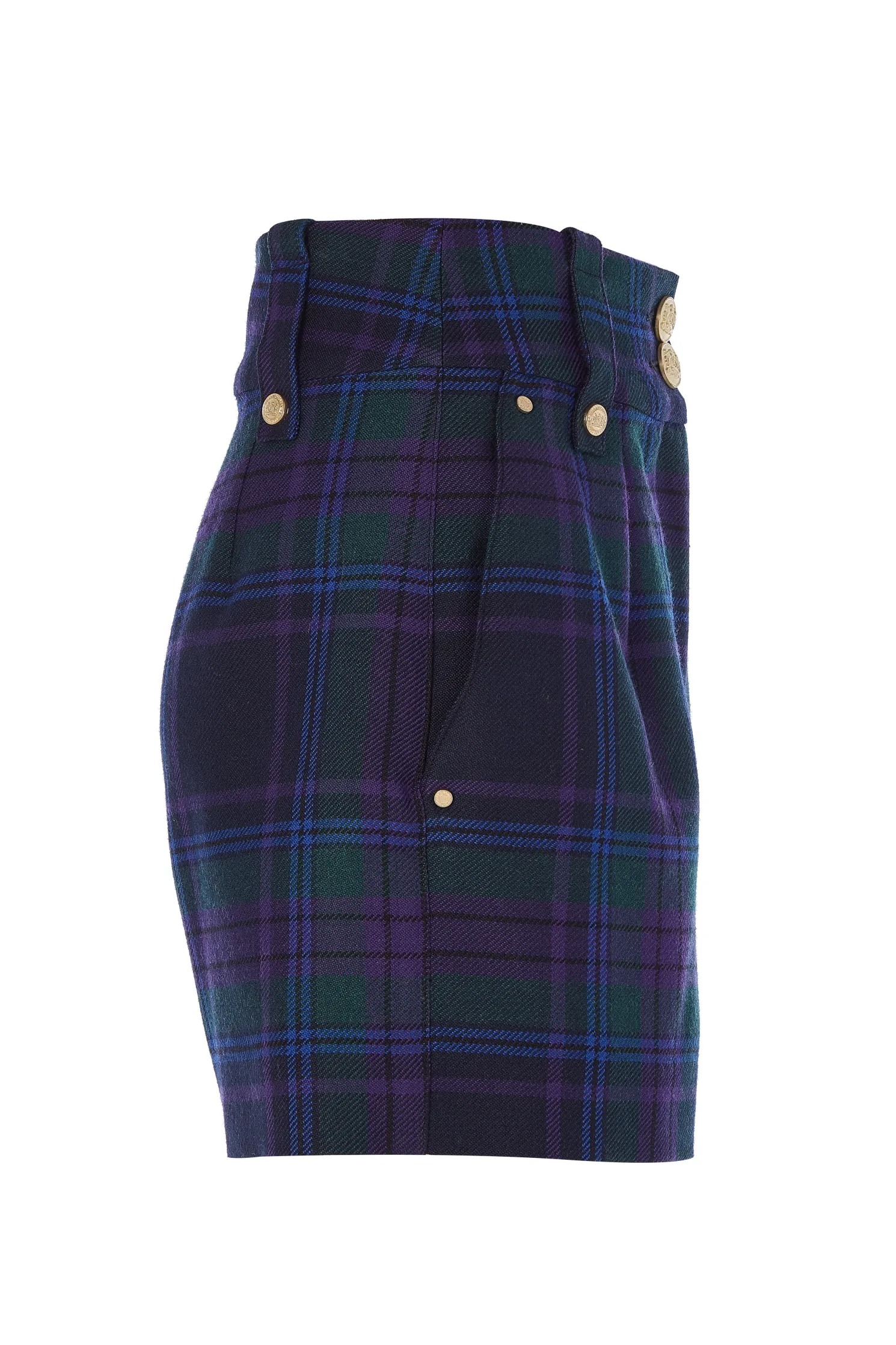 Luxe Tailored Short (Heather Tartan)