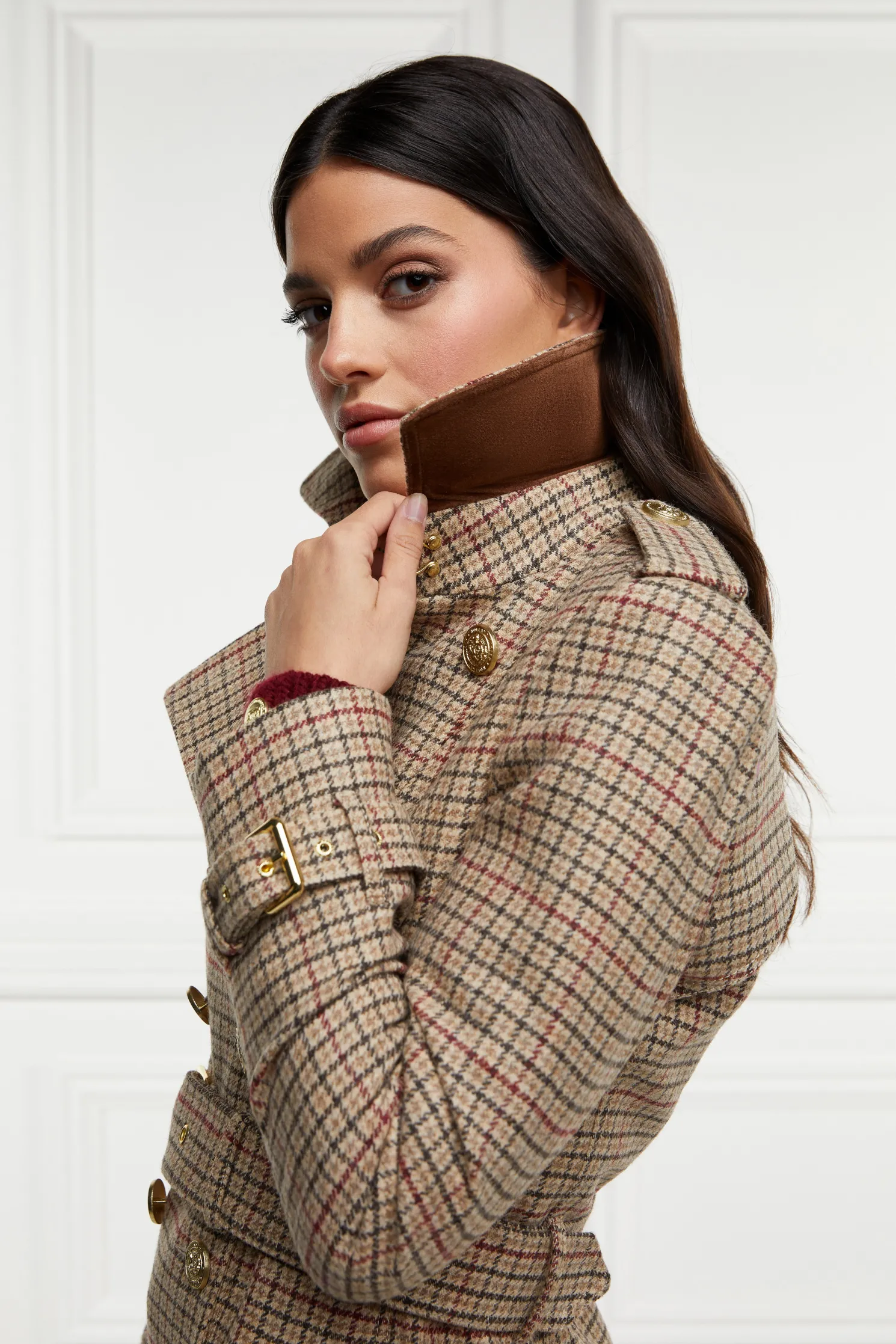 Marlborough Trench Coat (Charlton Tweed)