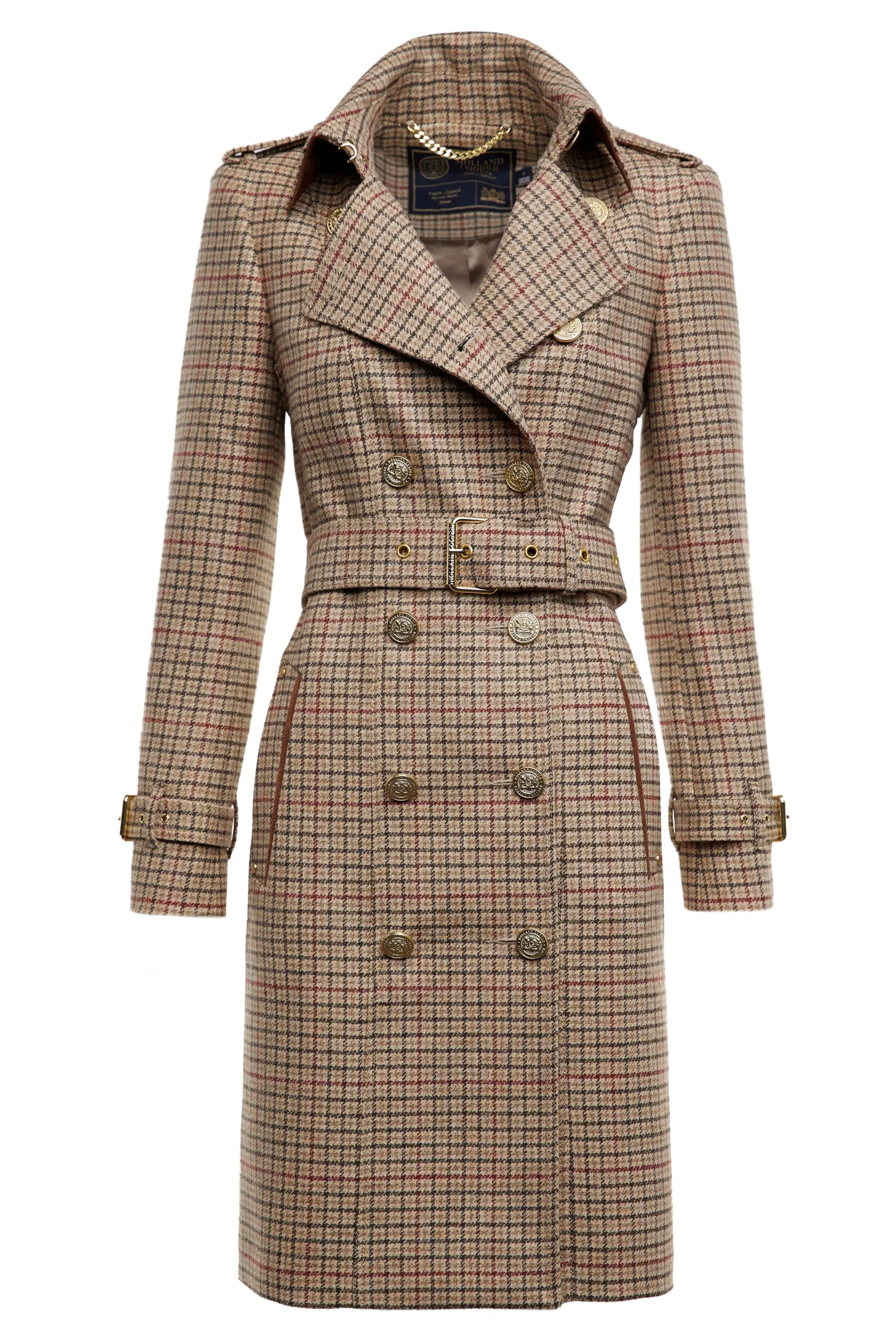 Marlborough Trench Coat (Charlton Tweed)