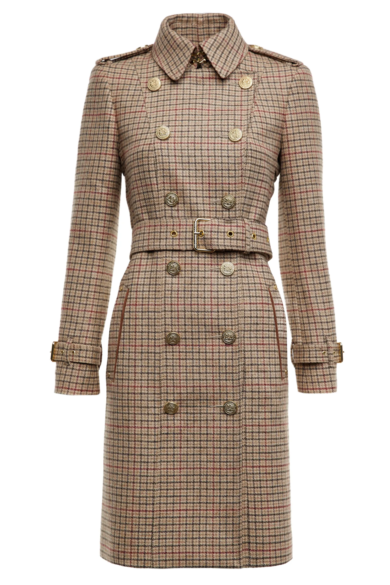Marlborough Trench Coat (Charlton Tweed)