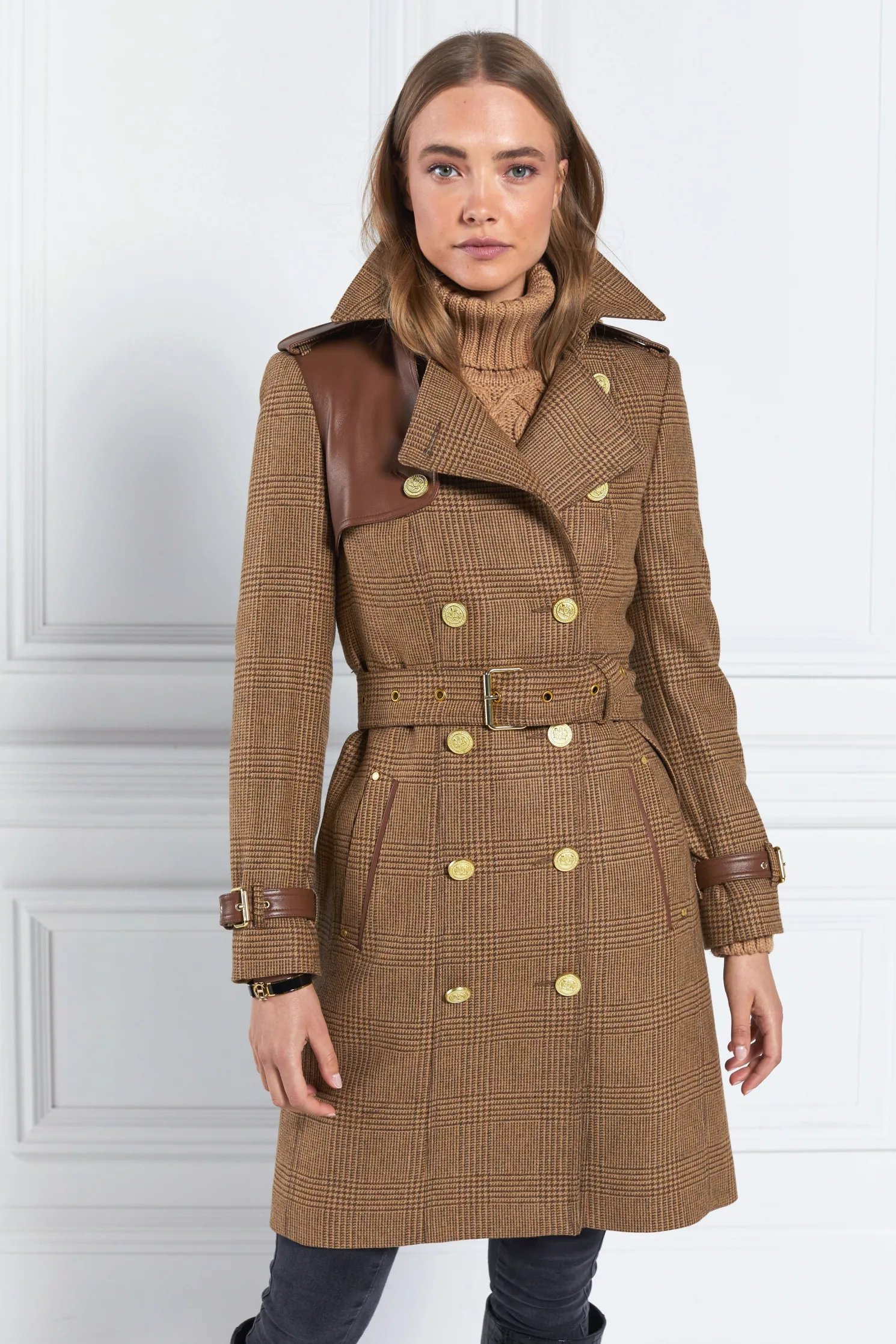 Marlborough Trench Coat (Tawny)