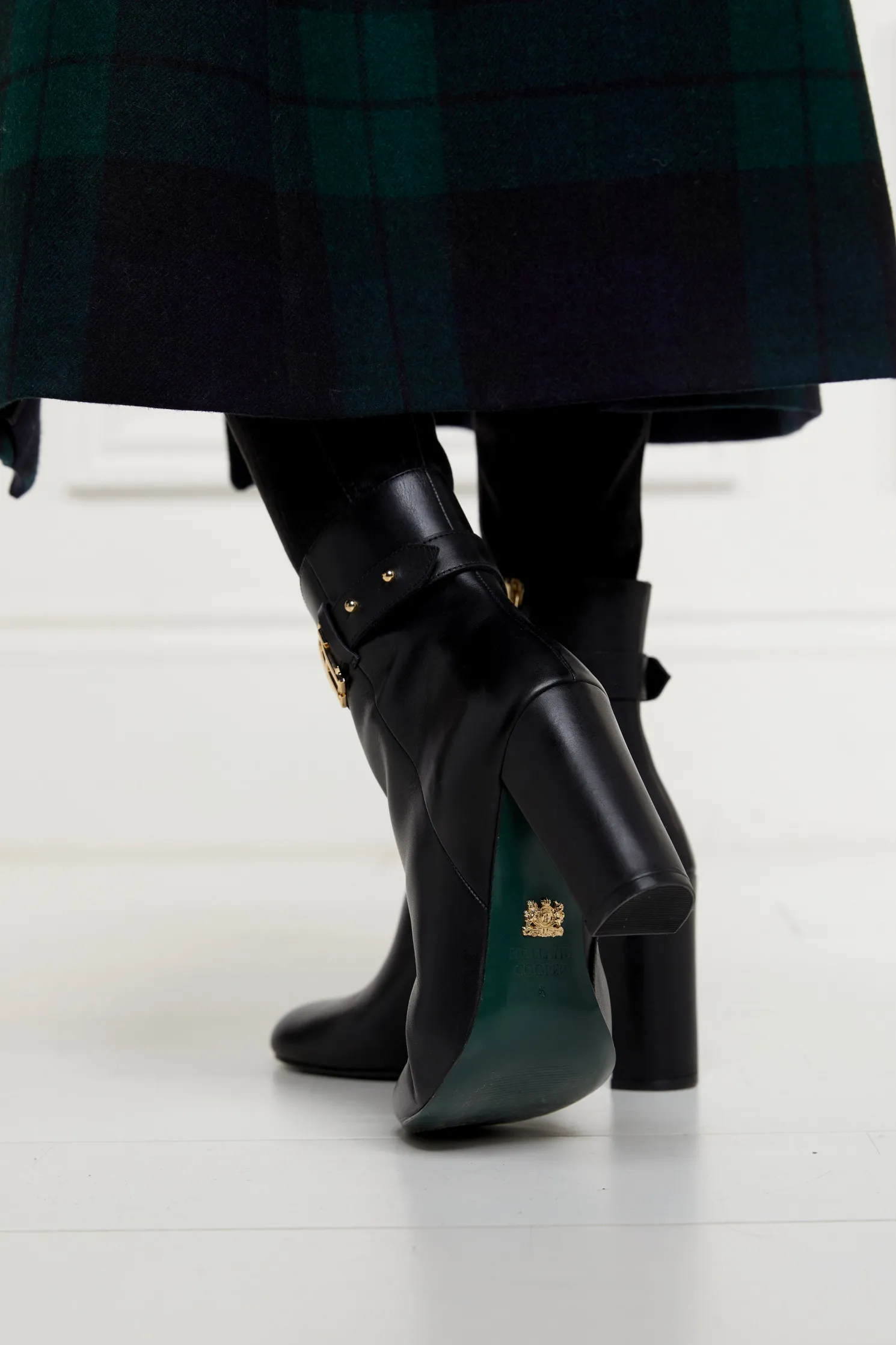 Mayfair Ankle Boot (Black Leather)