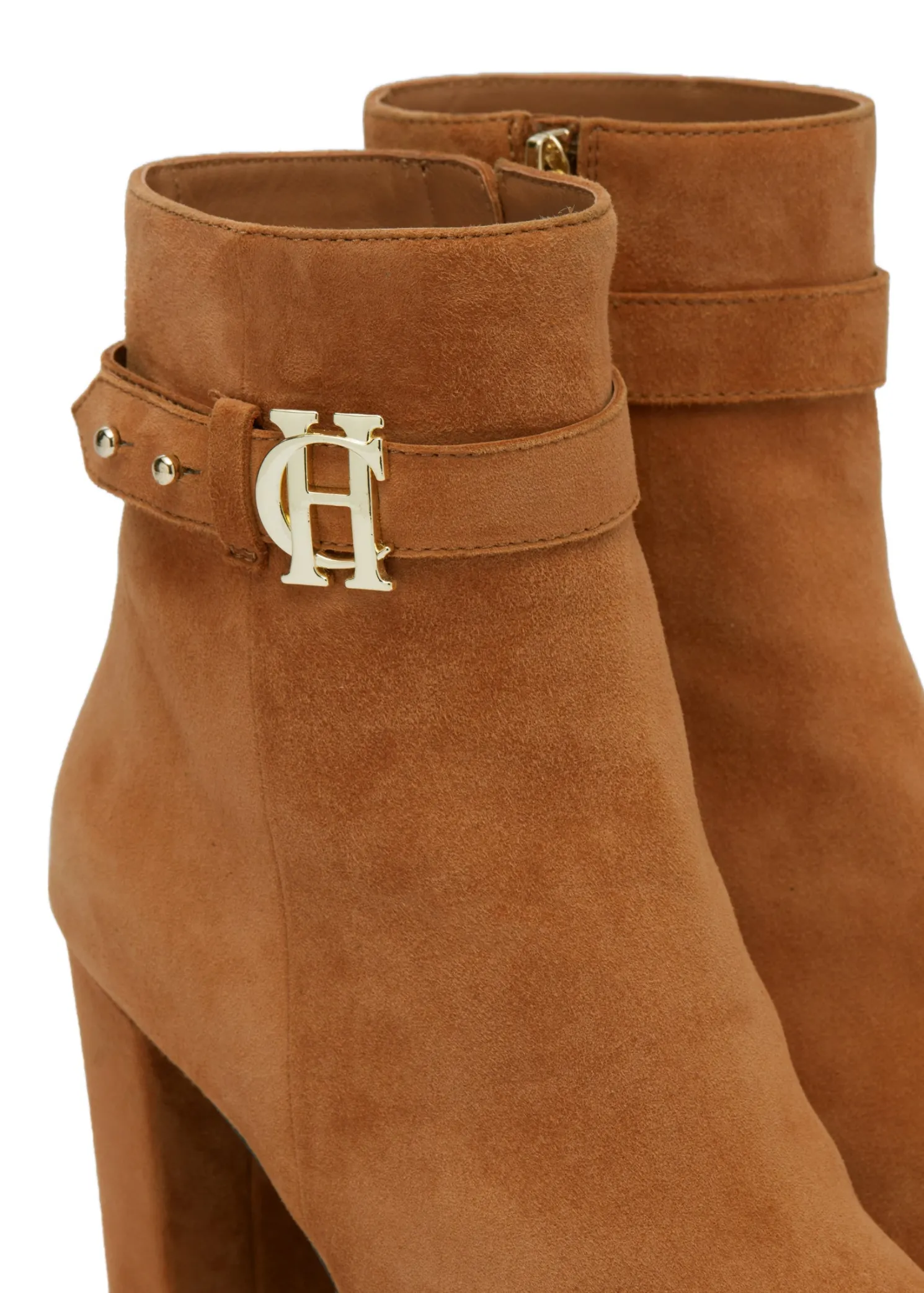 Mayfair Suede Ankle Boot (Tan)