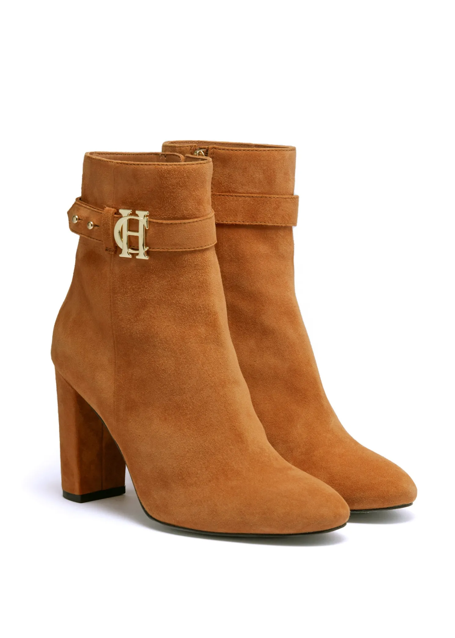 Mayfair Suede Ankle Boot (Tan)