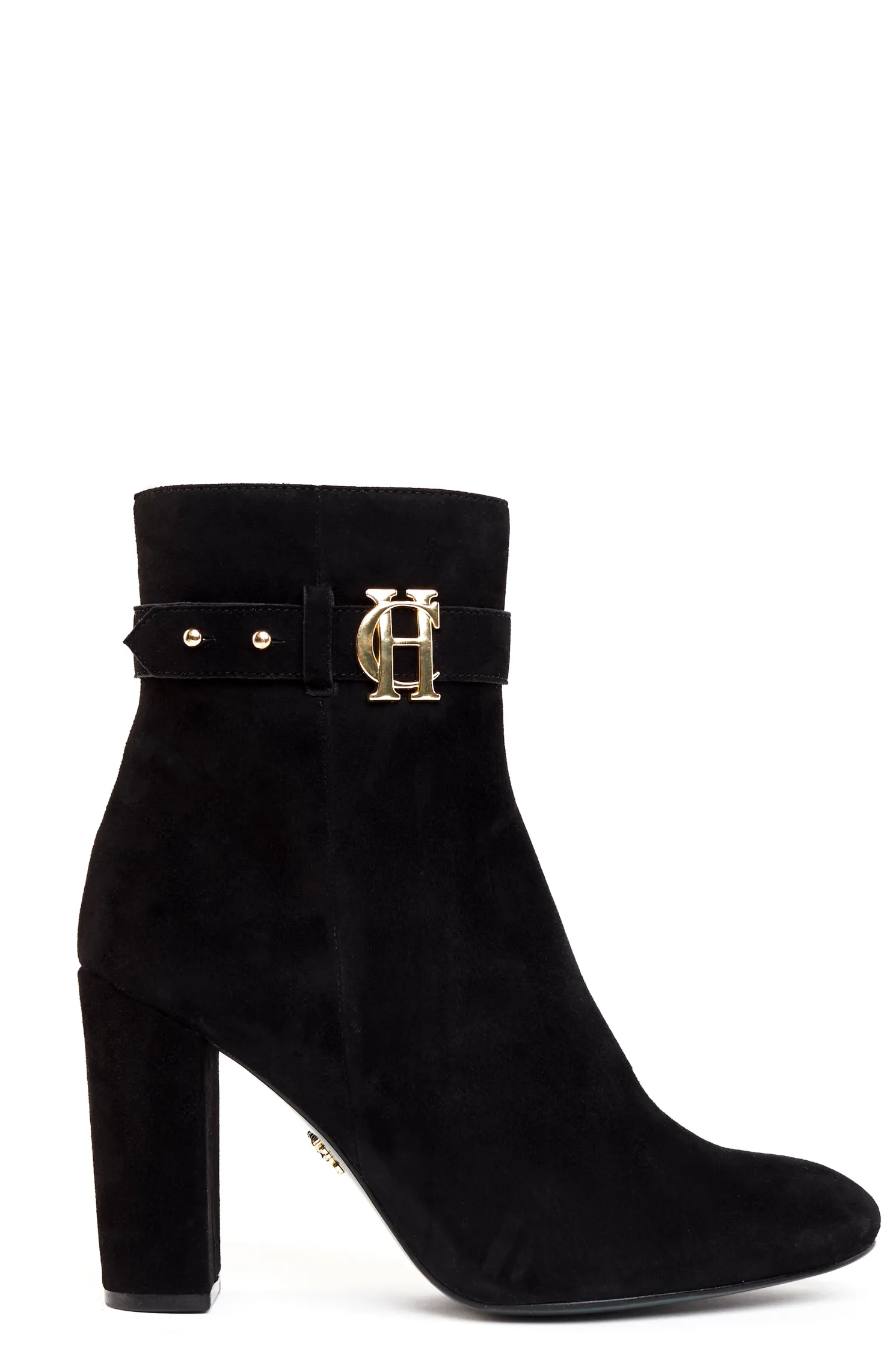 Mayfair Suede Ankle Boot (Black)