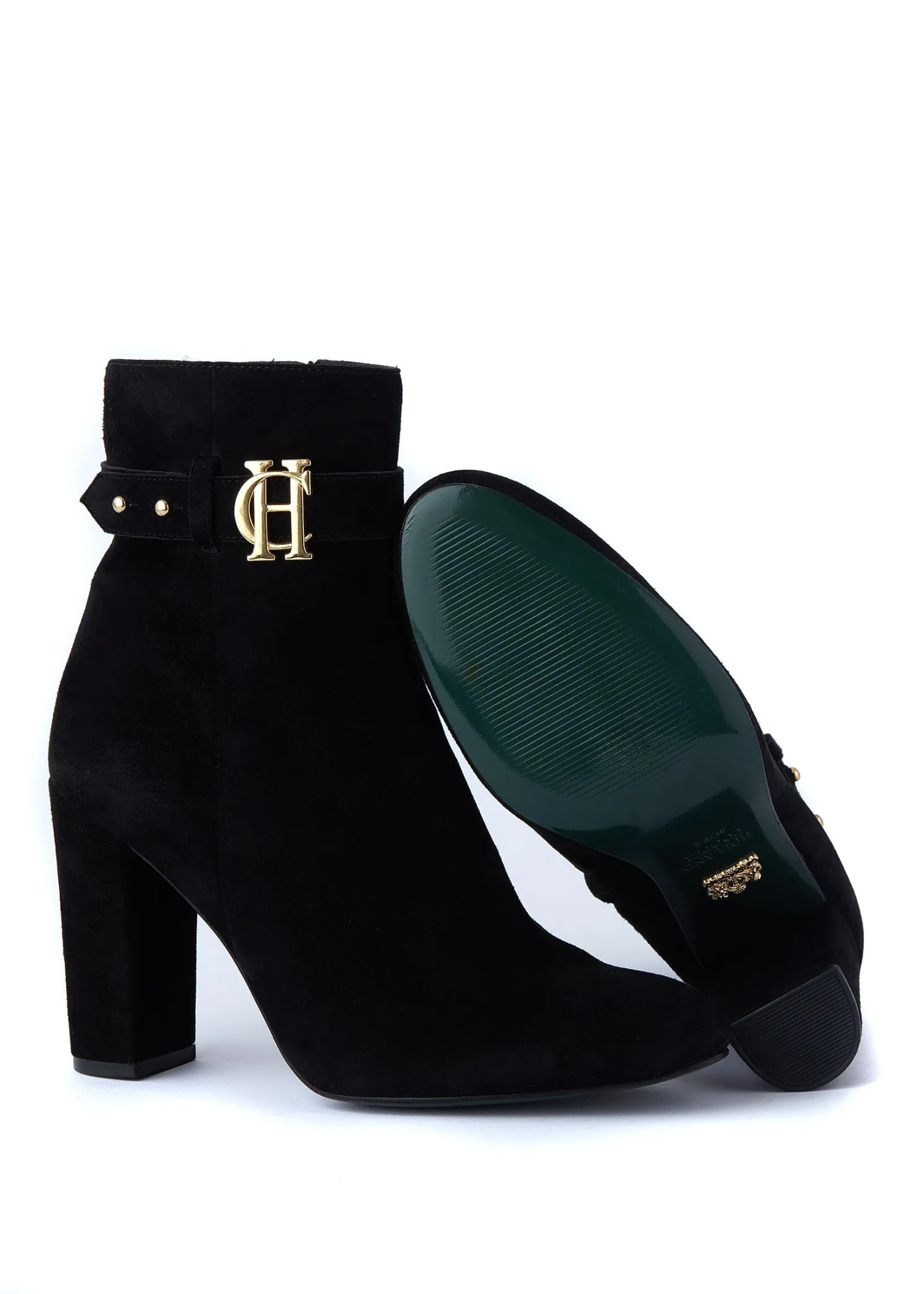 Mayfair Suede Ankle Boot (Black)