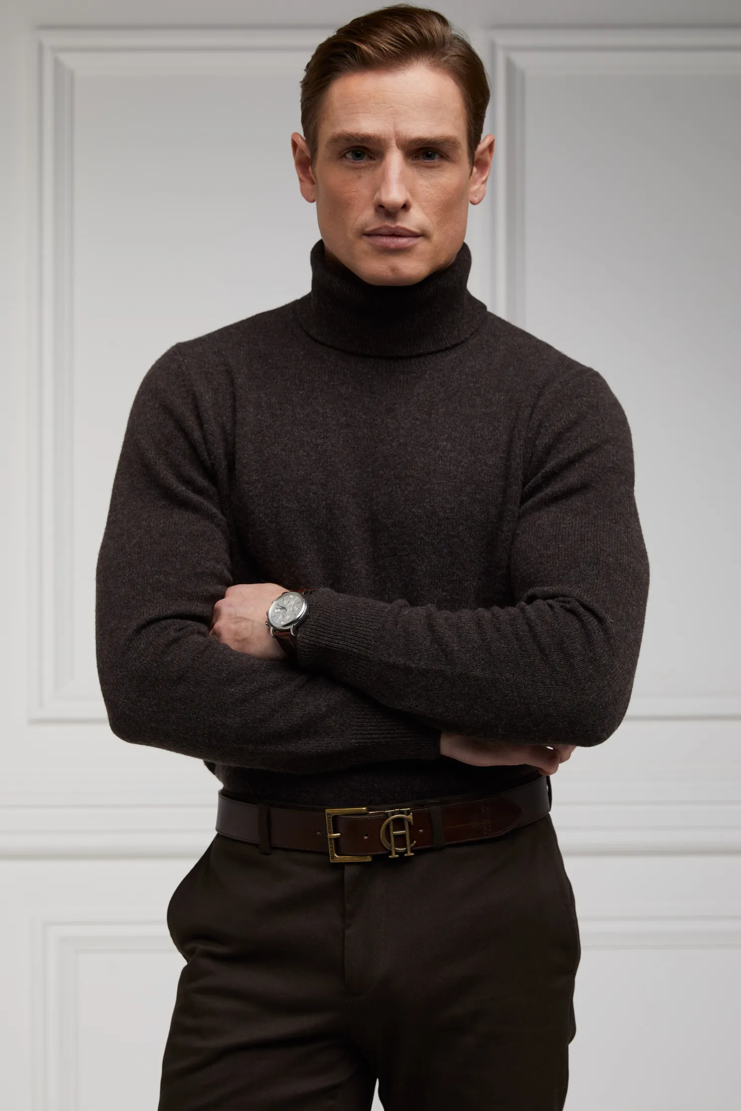 Men's Classic Belt (Chocolate)