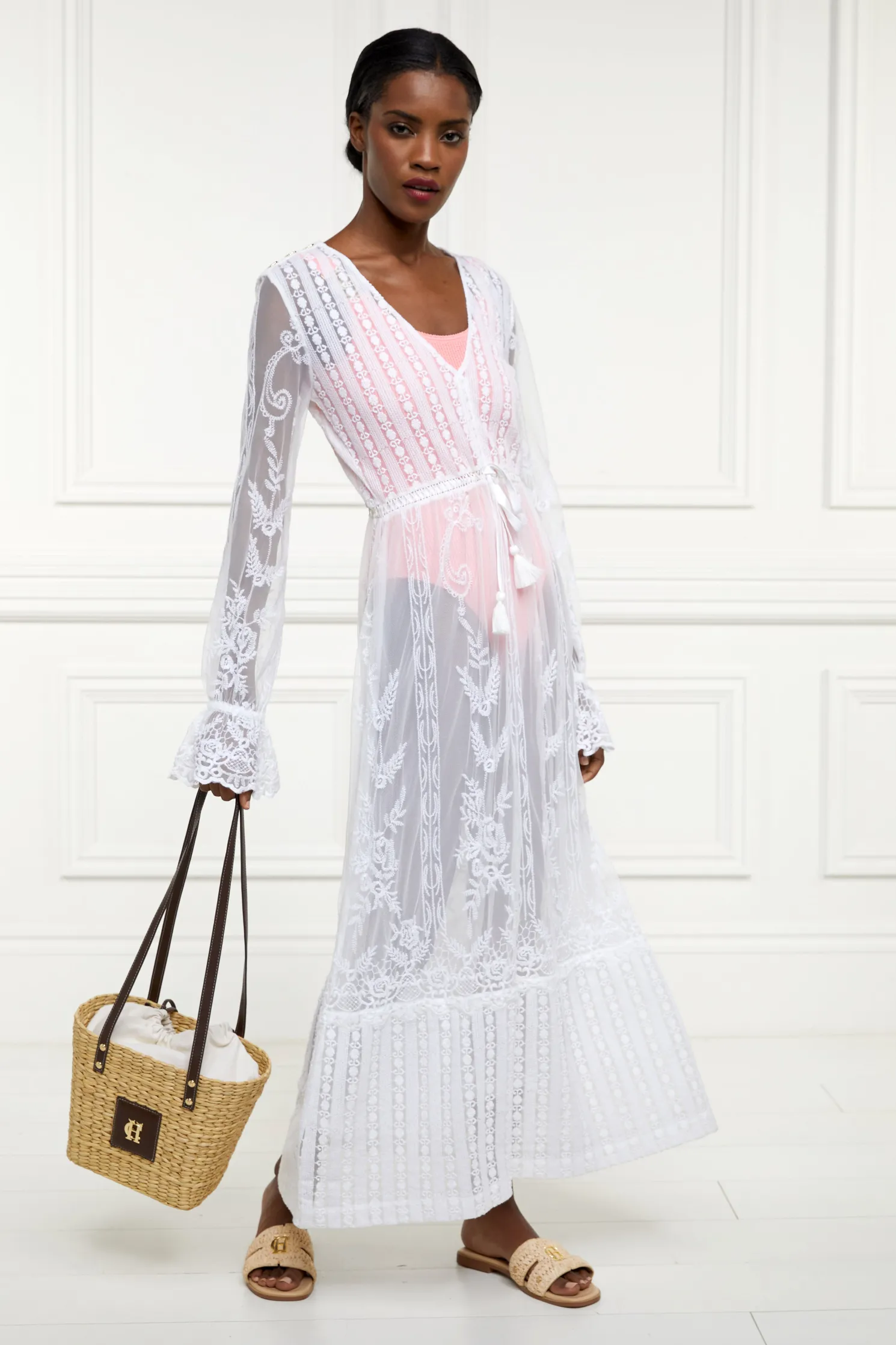 Mika Beach Dress (White)