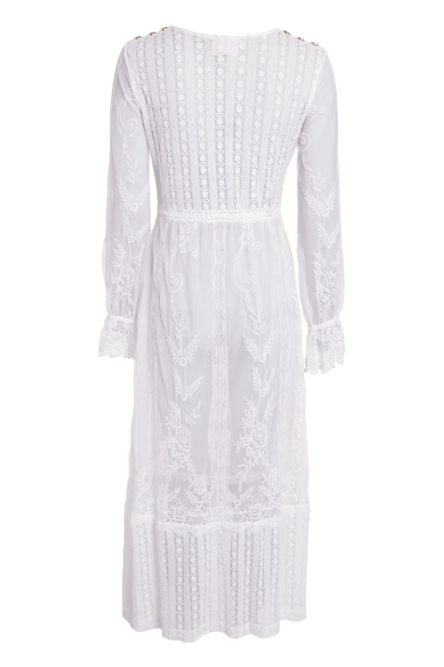 Mika Beach Dress (White)