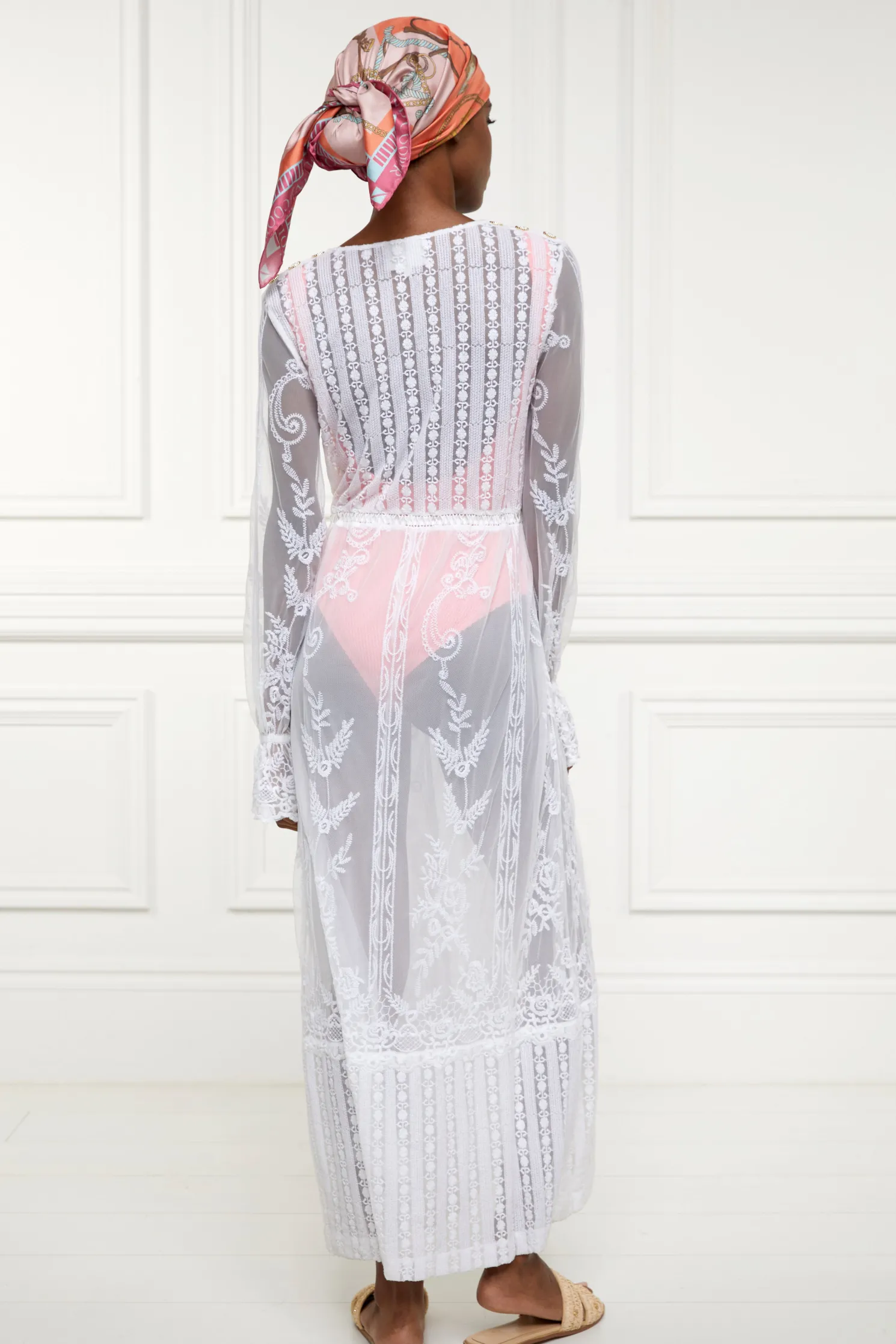 Mika Beach Dress (White)