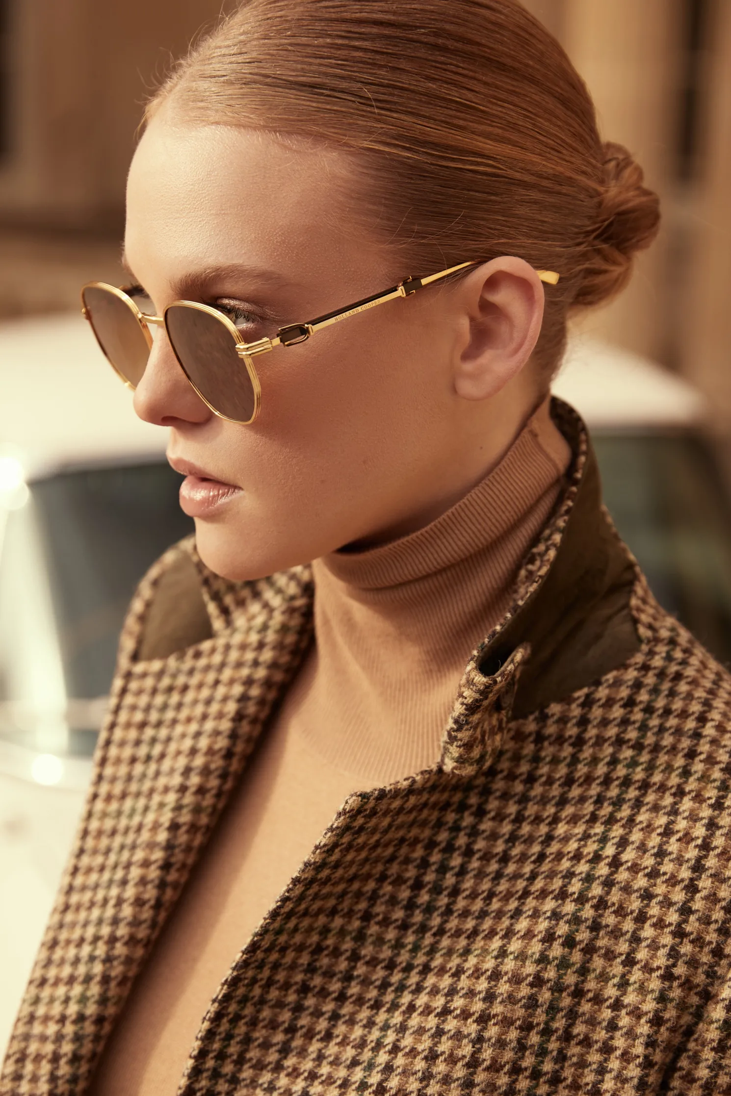 Monaco Sunglasses (Gold)