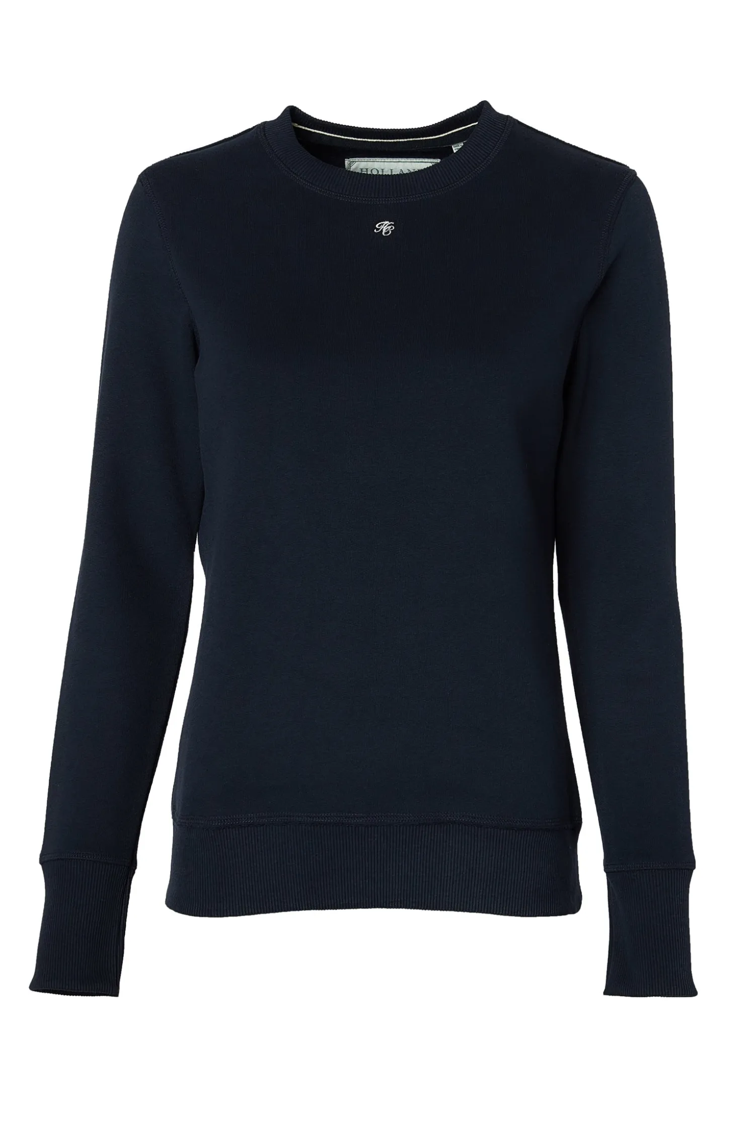 Monogram Crew Neck Sweat (Ink Navy)